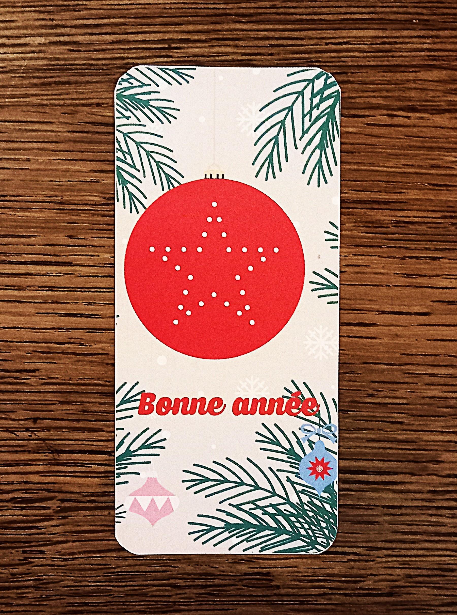 troc de troc petite carte "bonne année". image 0