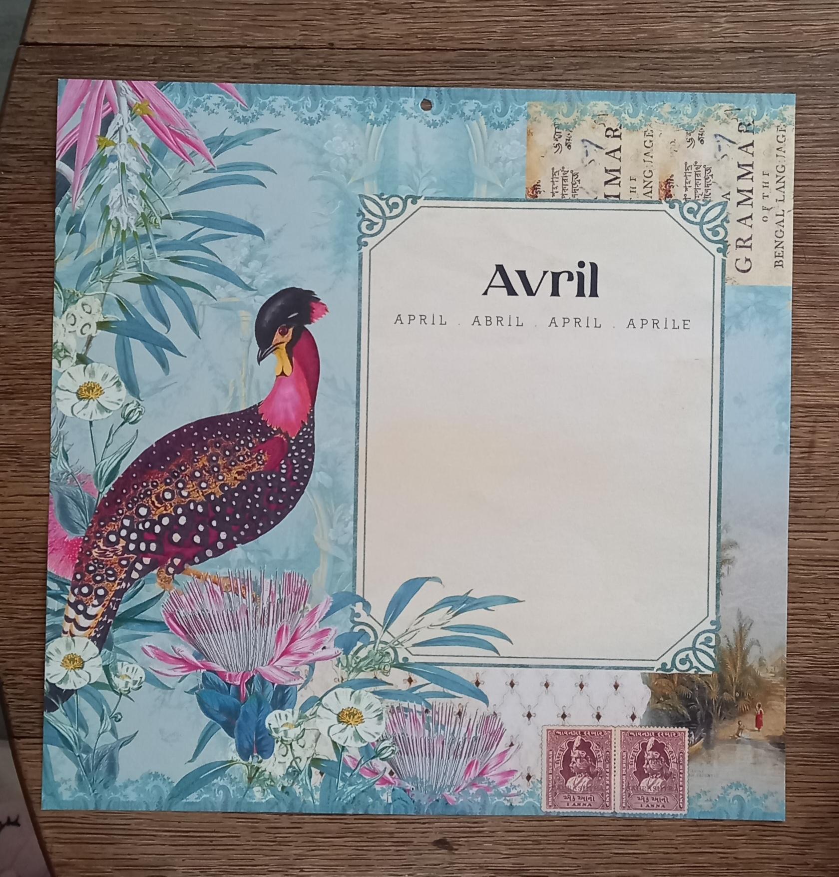 troc de troc affiche "oiseau d'avril". image 0