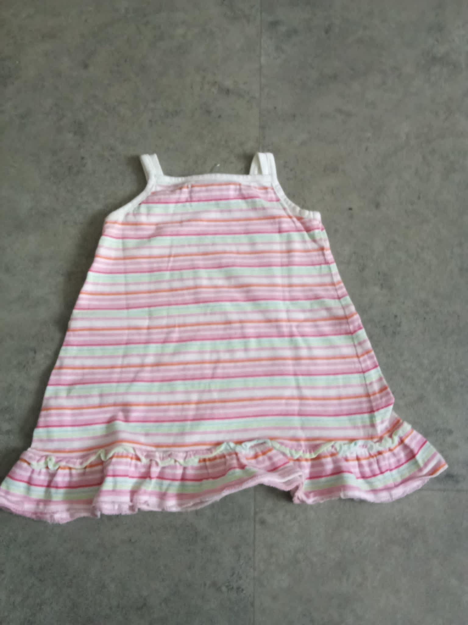 troc de troc robe été 6 mois  neuf  baby  a bretelles image 1
