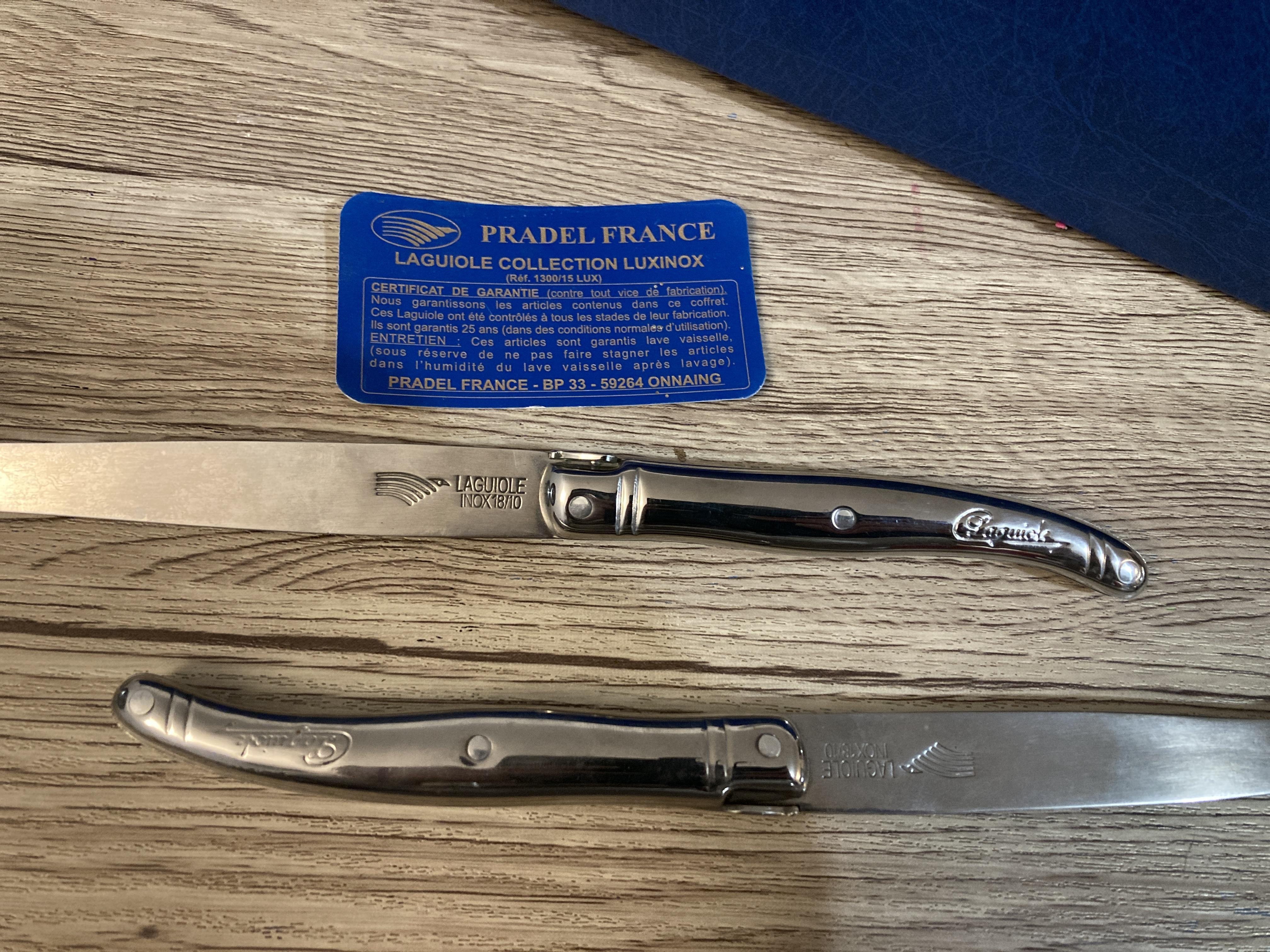 troc de troc ensemble louche écumoire laguiole de table image 2