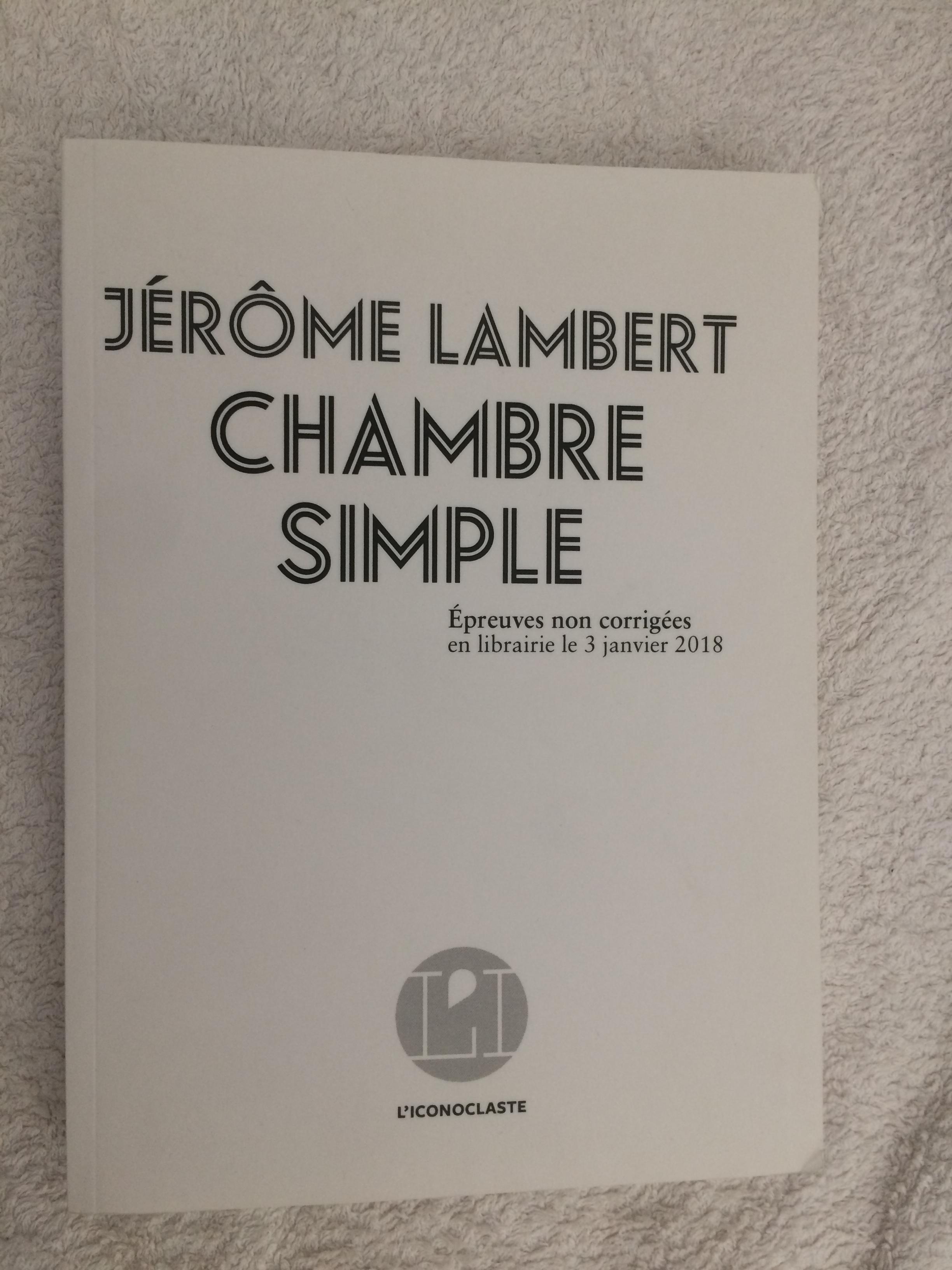 troc de troc chambre simple de jérôme lambert image 0