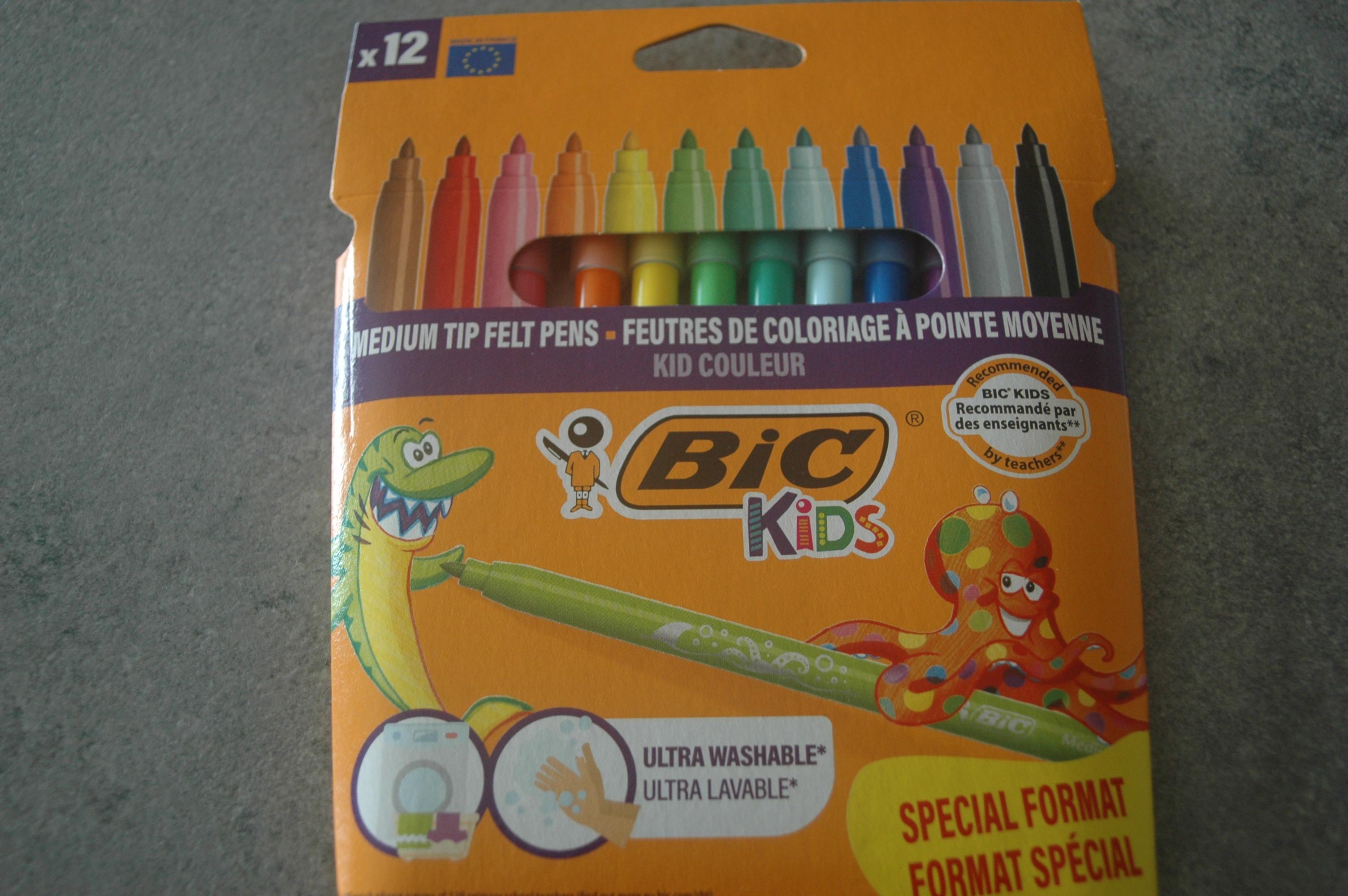 troc de troc pochettes feutres enfants de chez bic image 0