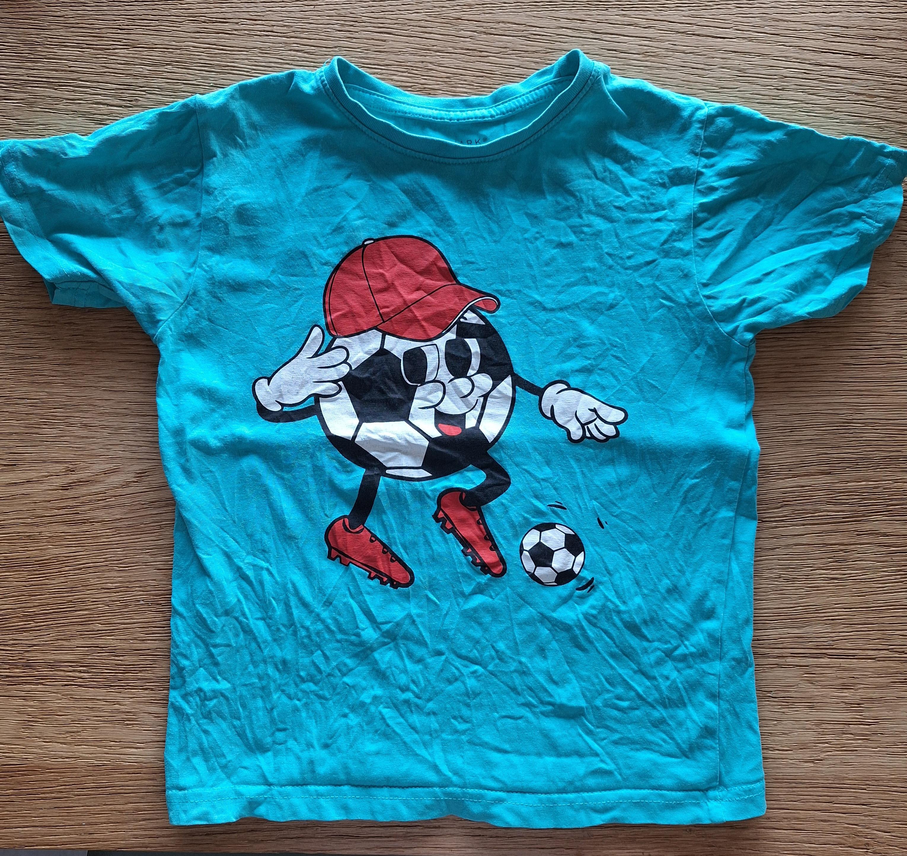 troc de troc tee shirt garçon 5-6 ans foot - primark image 0