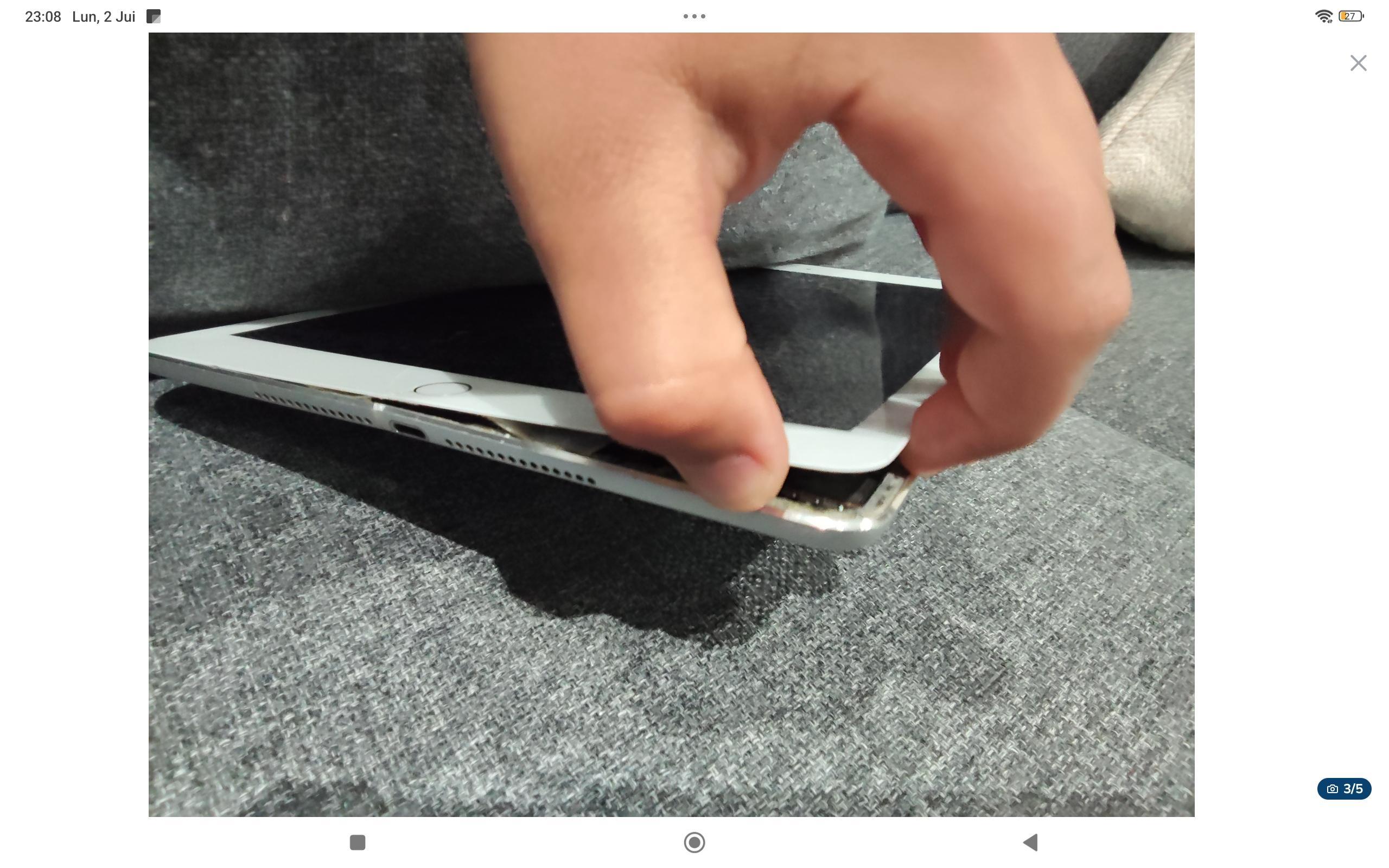 troc de troc ipad air 2 mais cassé image 2