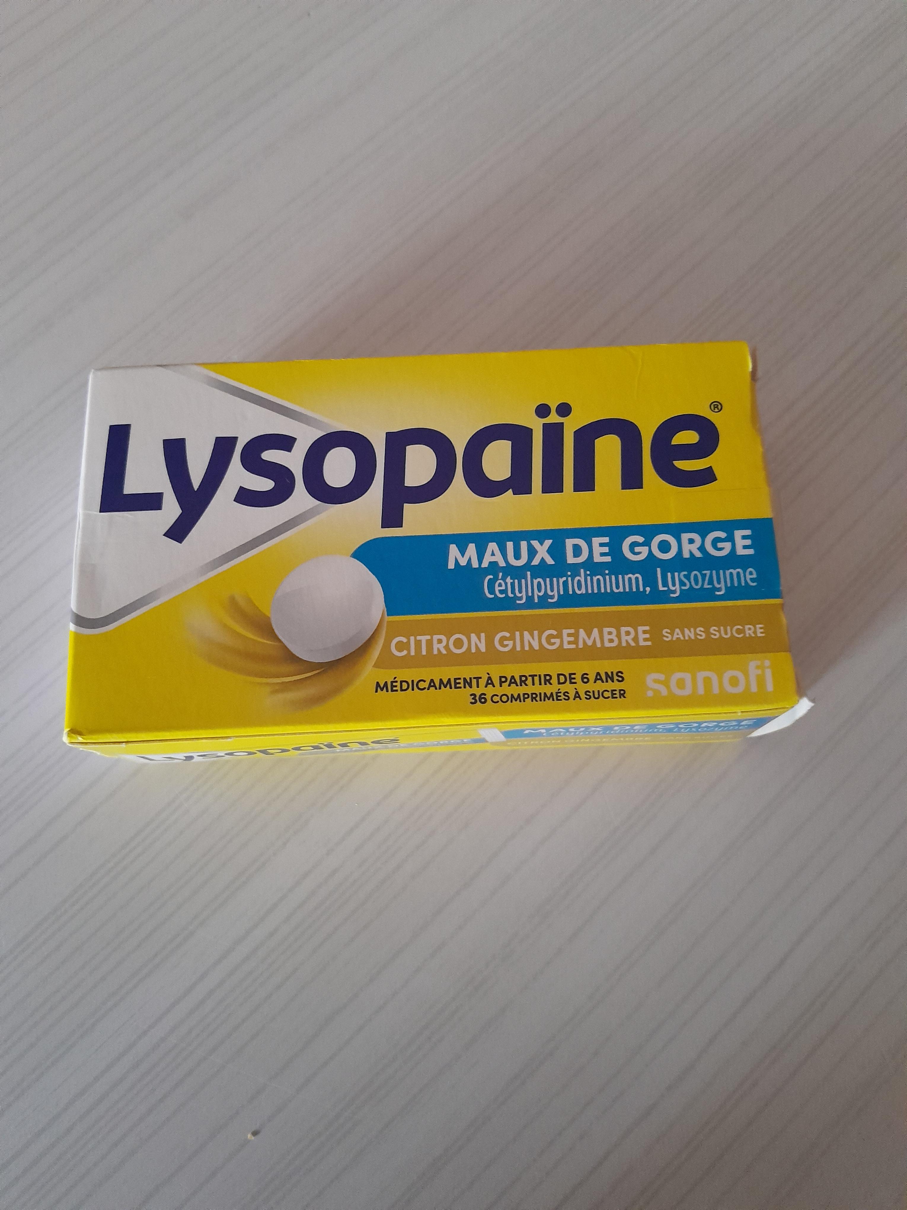 troc de troc réservée pastille pour la gorge lysopaine image 0