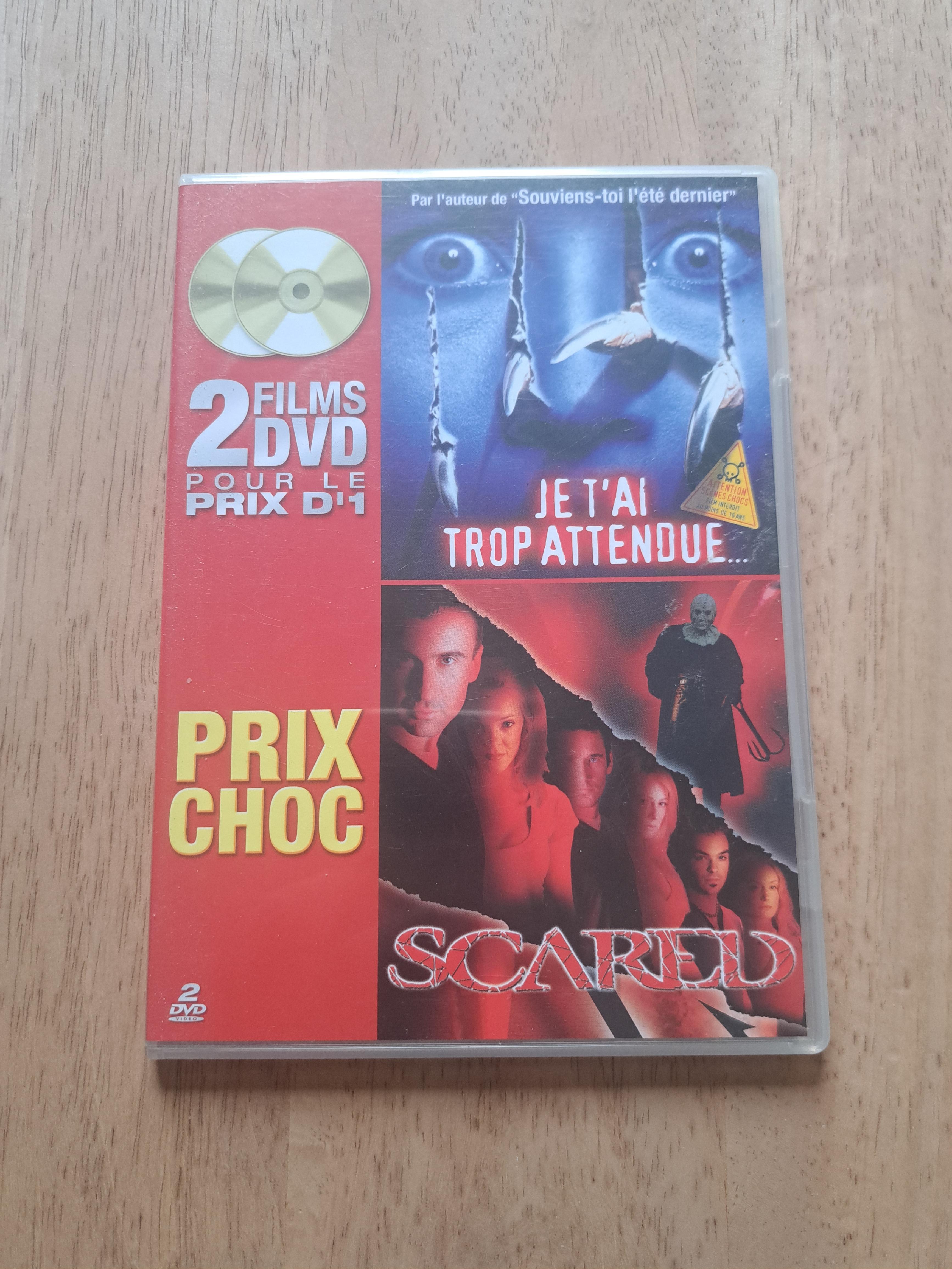 troc de troc dvd je t'ai trop attendu  et scared image 0