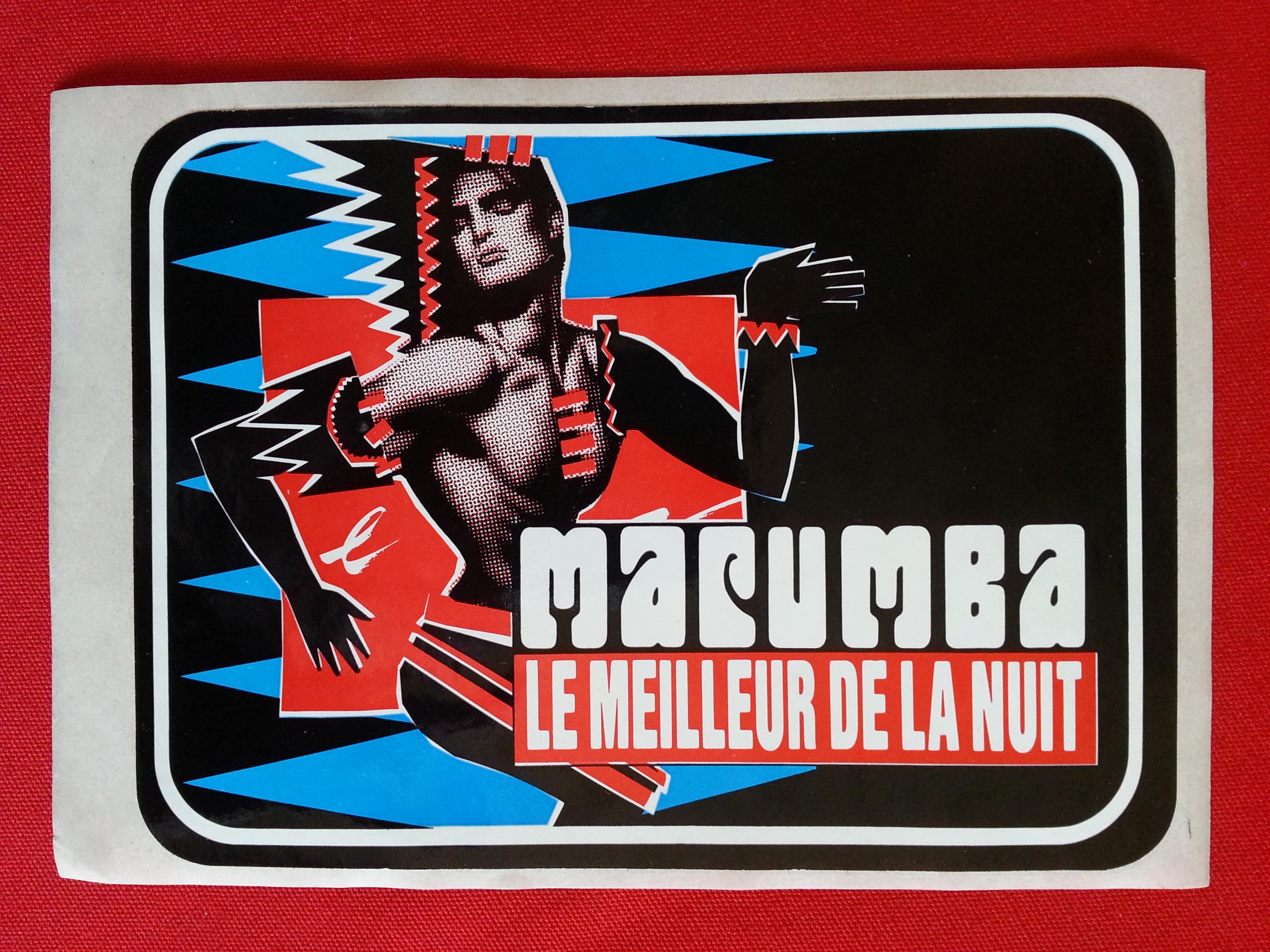 troc de troc sticker autocollant " macumba " image 0