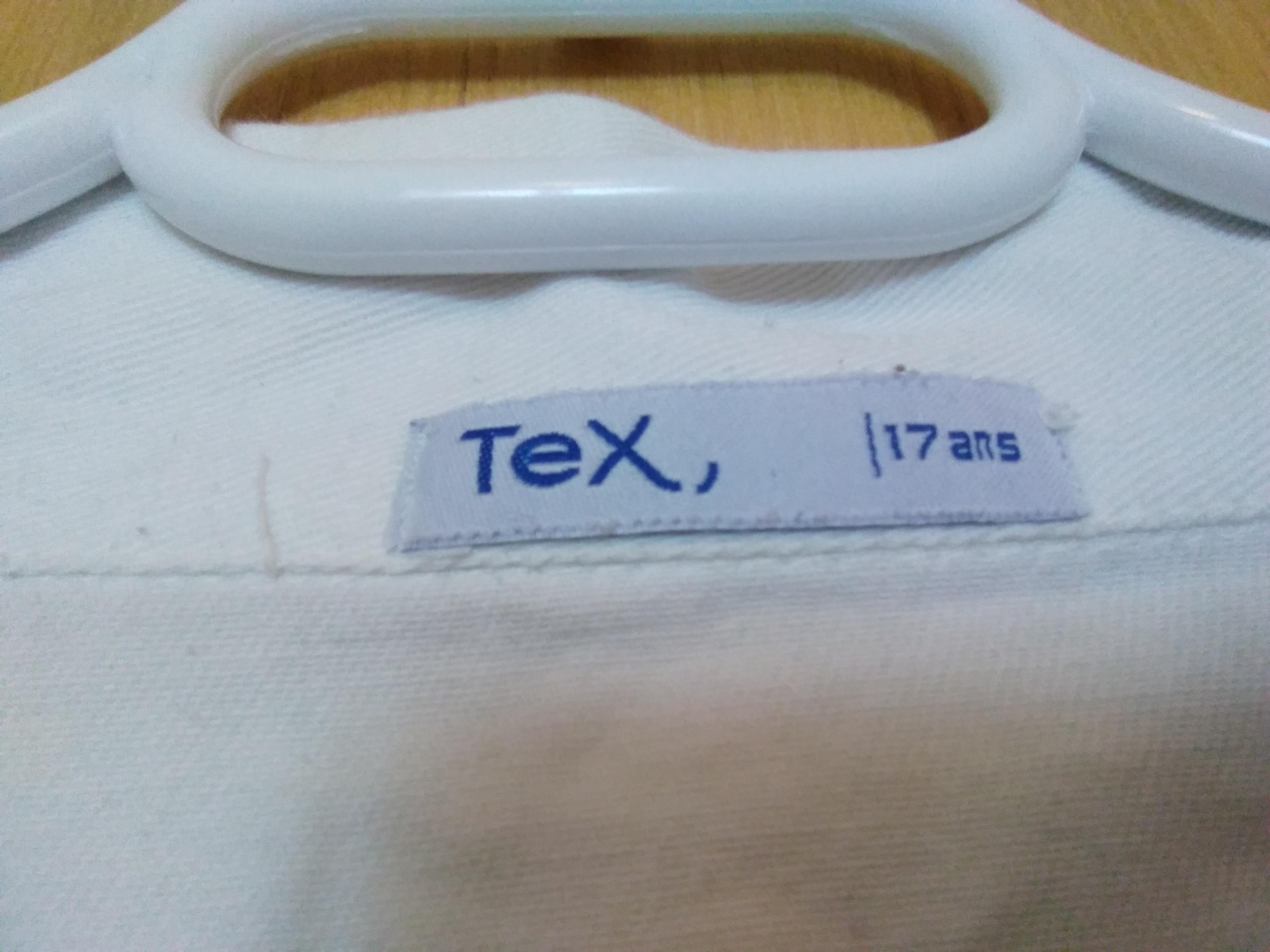 troc de troc blouse blanche, très bon état image 1