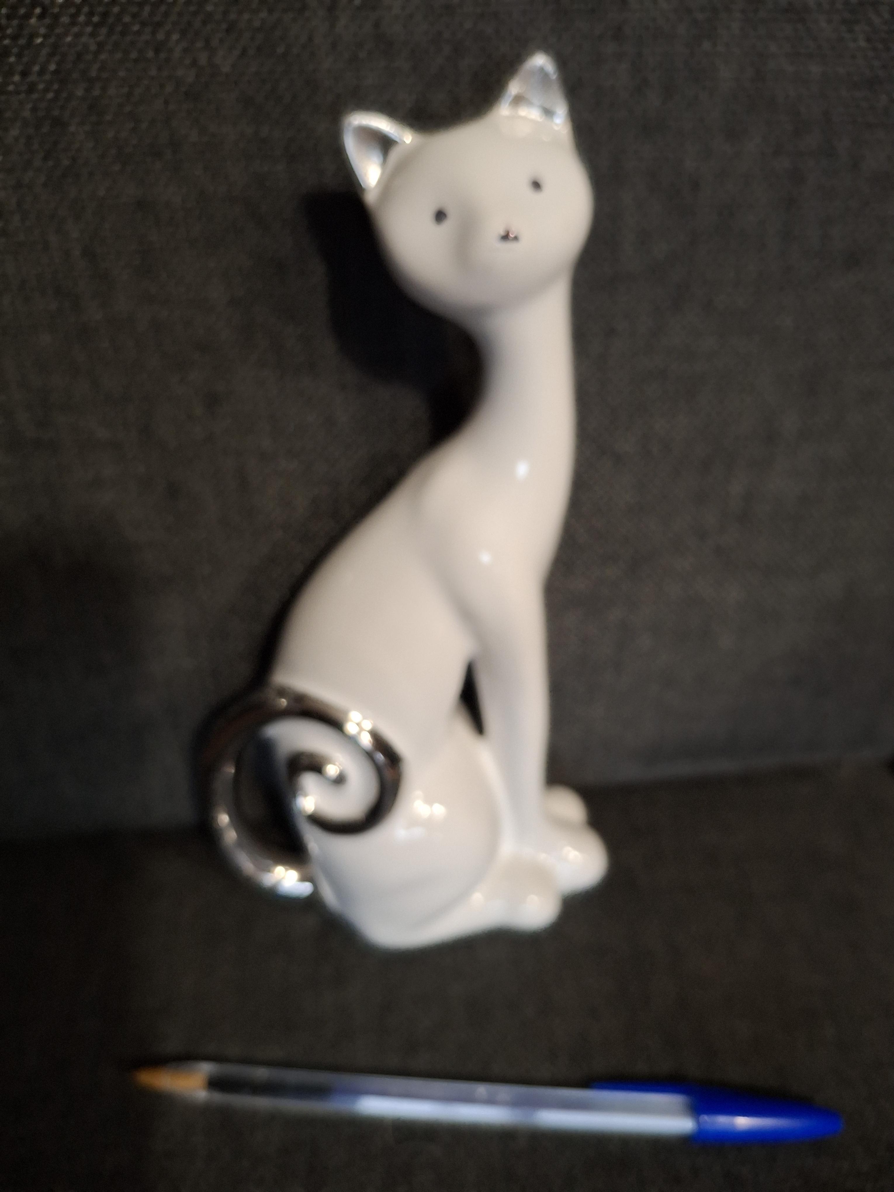 troc de troc chat céramique image 0