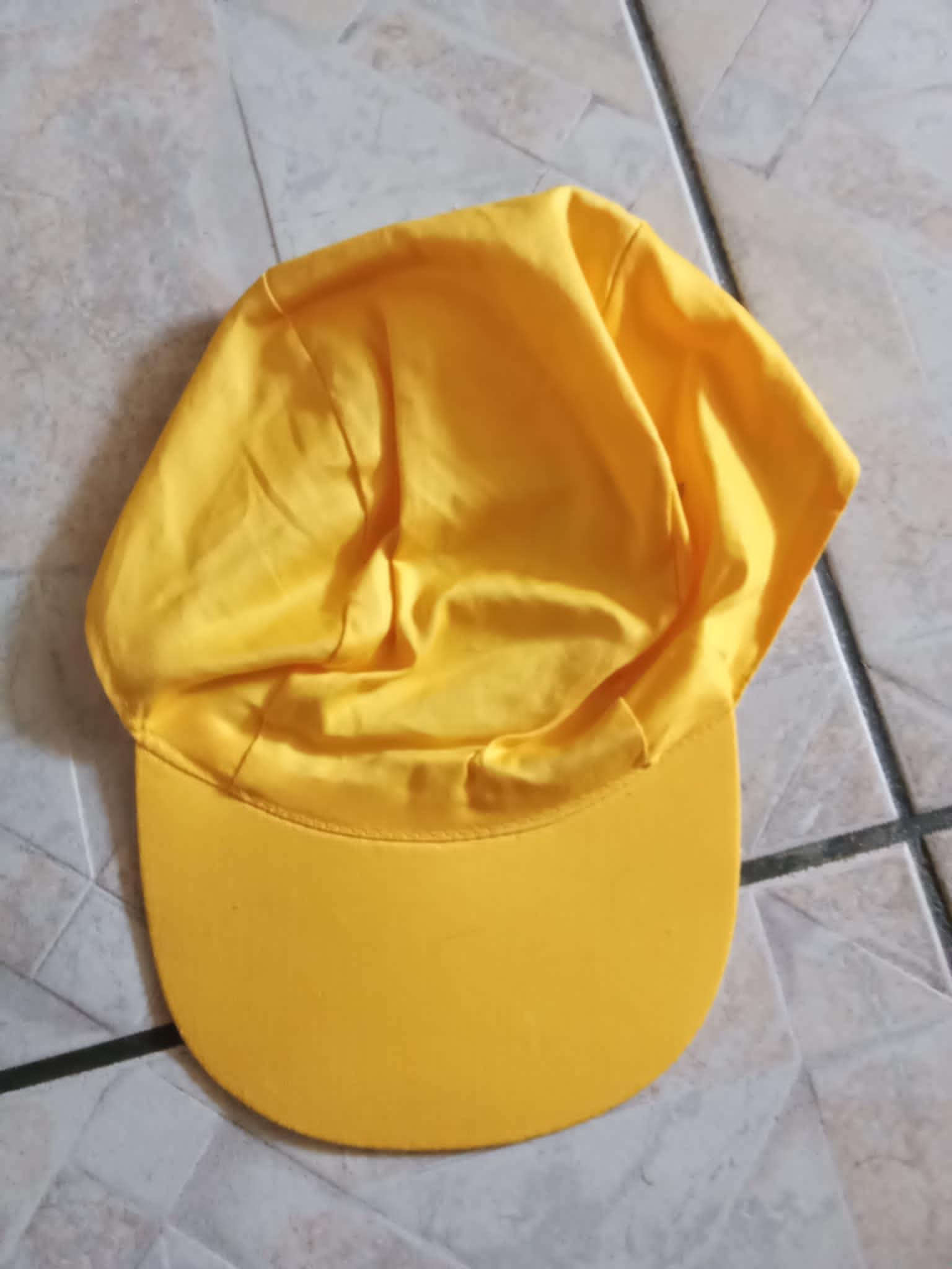 troc de troc casquette jaune neuf 100% coton image 0