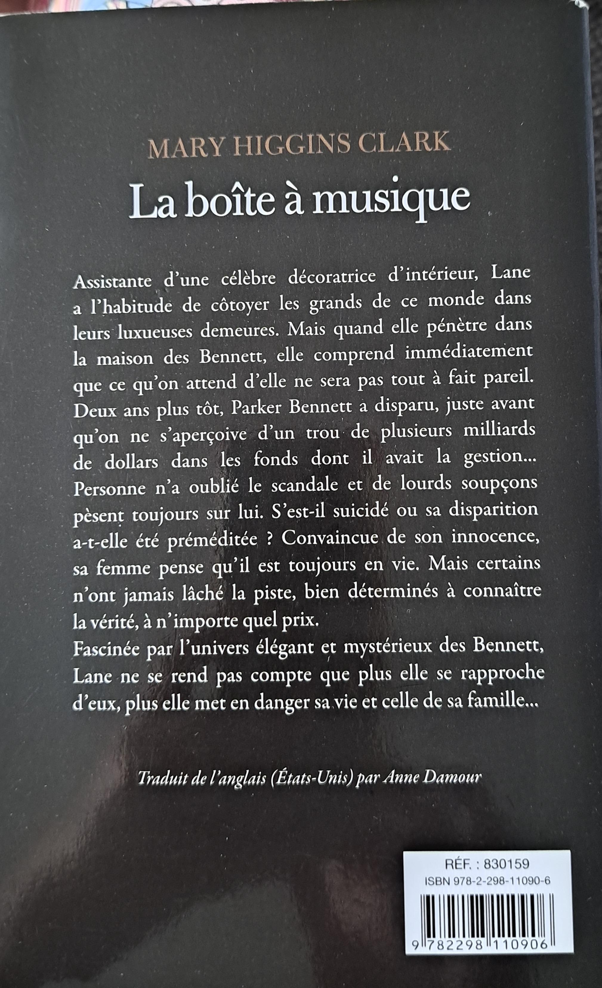 troc de troc la boîte à musique de mary higgins clark image 1