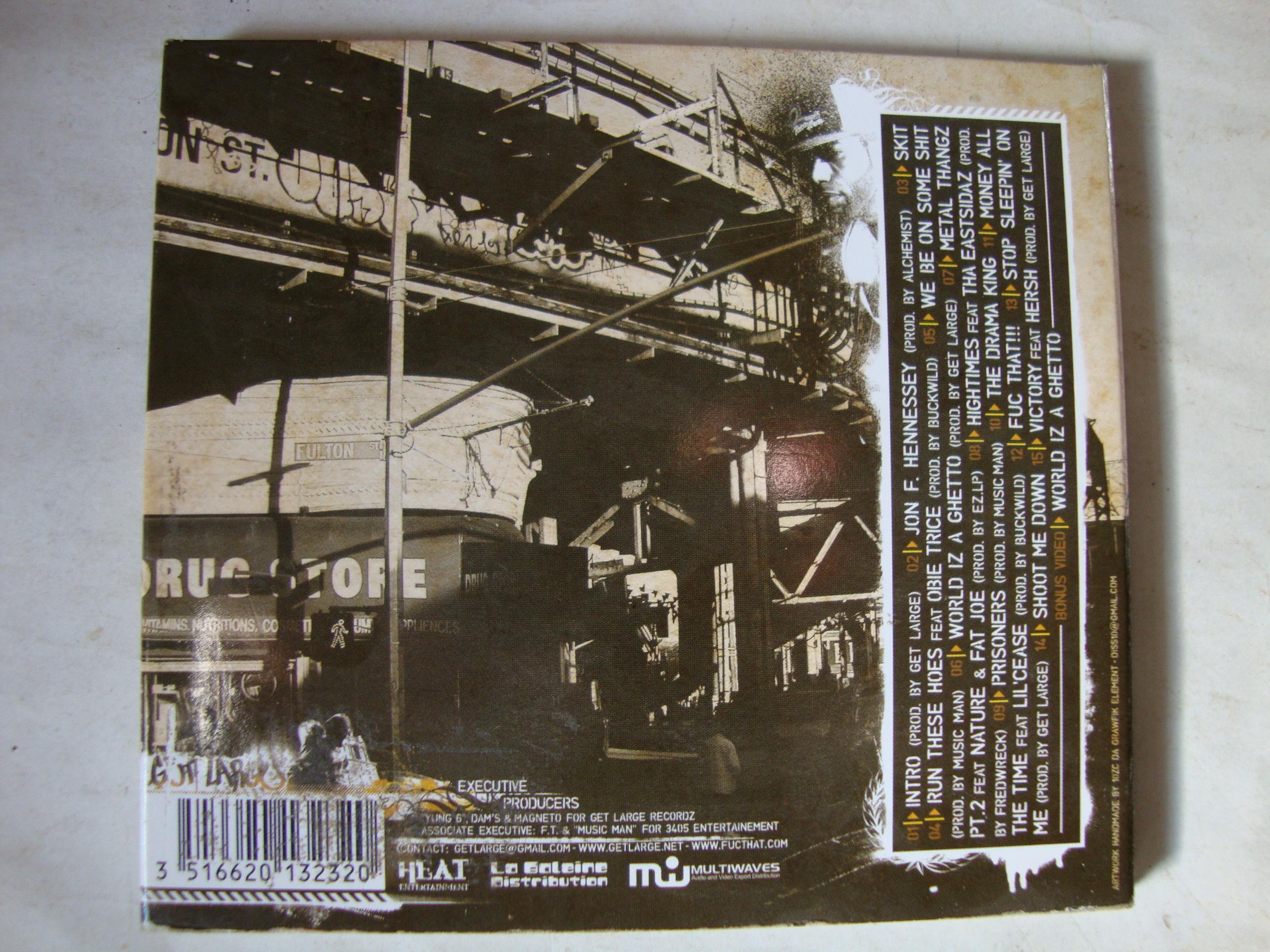 troc de troc cd compil "la mixtape " street album vol 1 image 2