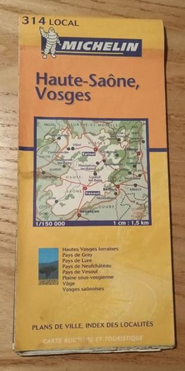 troc de troc viachartaphilie - carte haute-saône vosges image 0