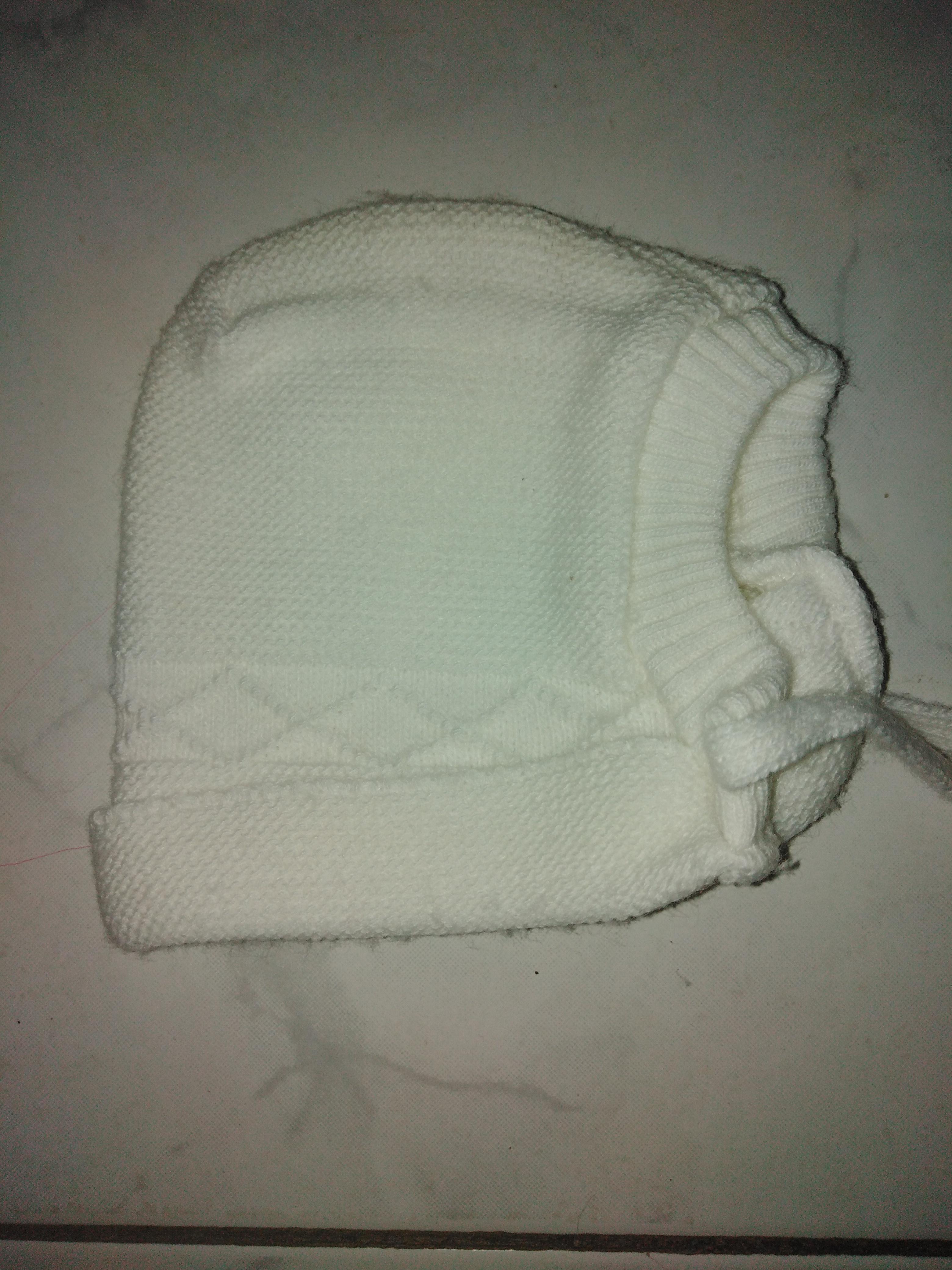 troc de troc bonnet naissance blanc image 0