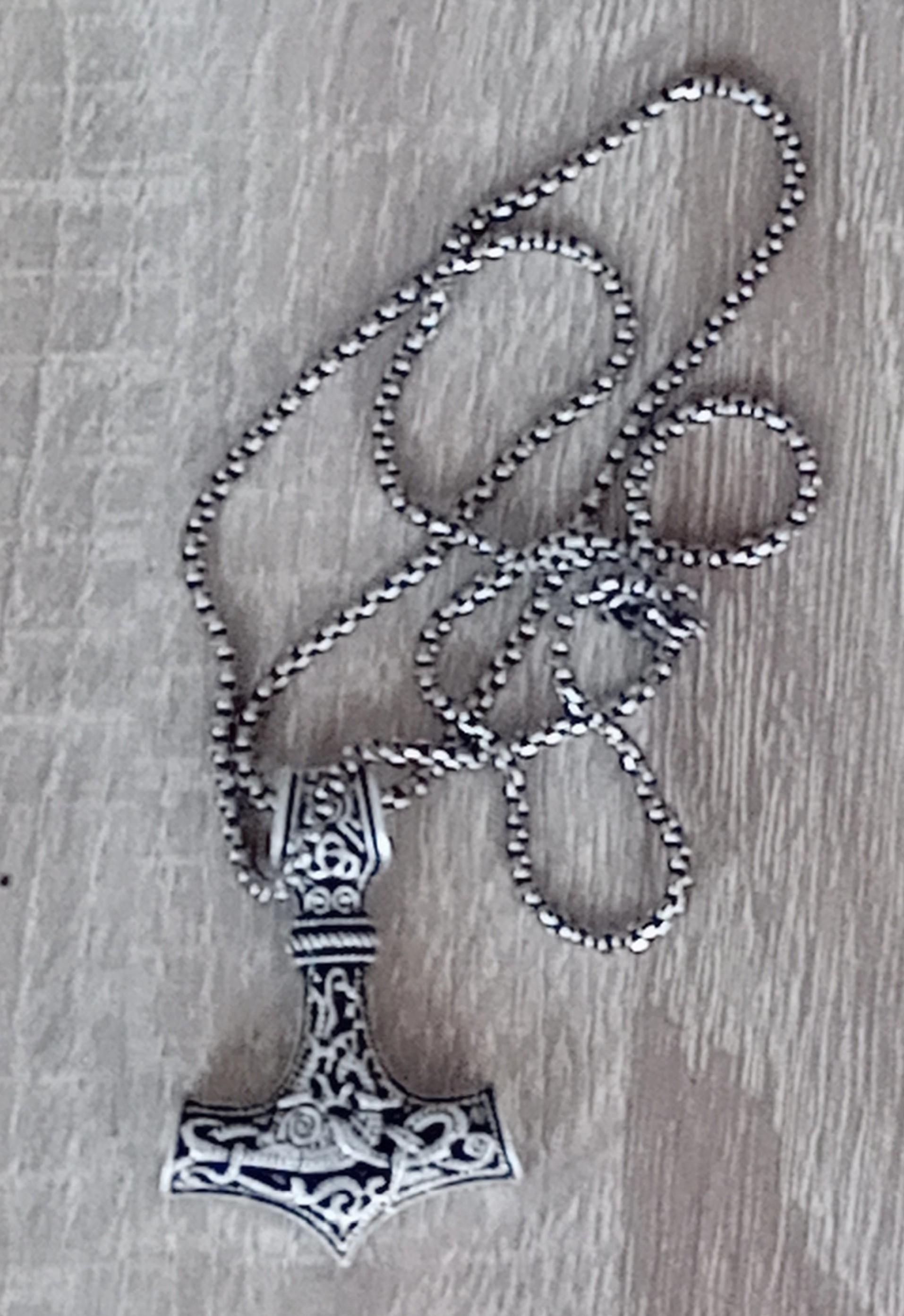 troc de troc collier pendentif hommes " nœud celtique " image 2