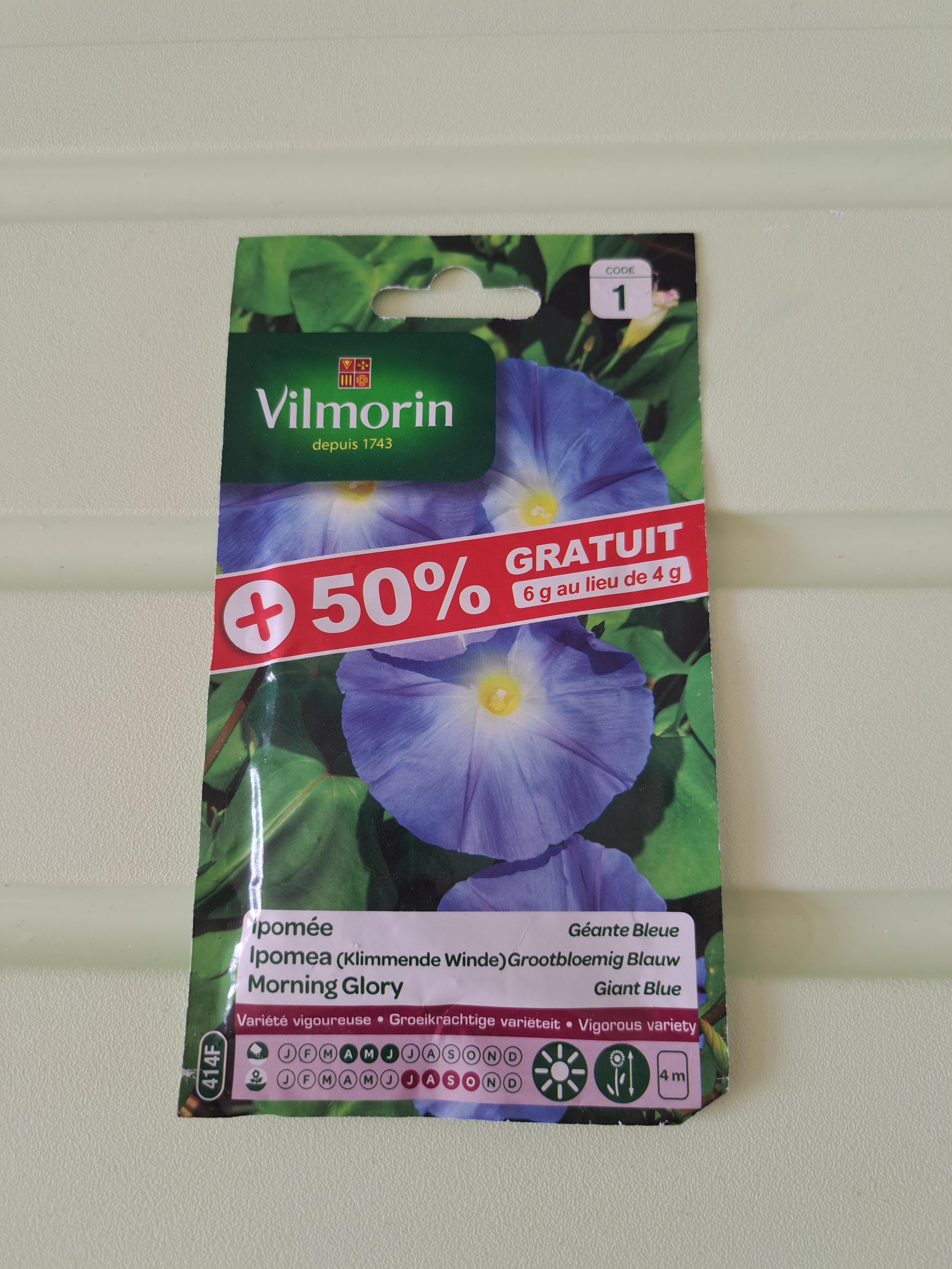 troc de troc sachet de graines d'ipomée image 0