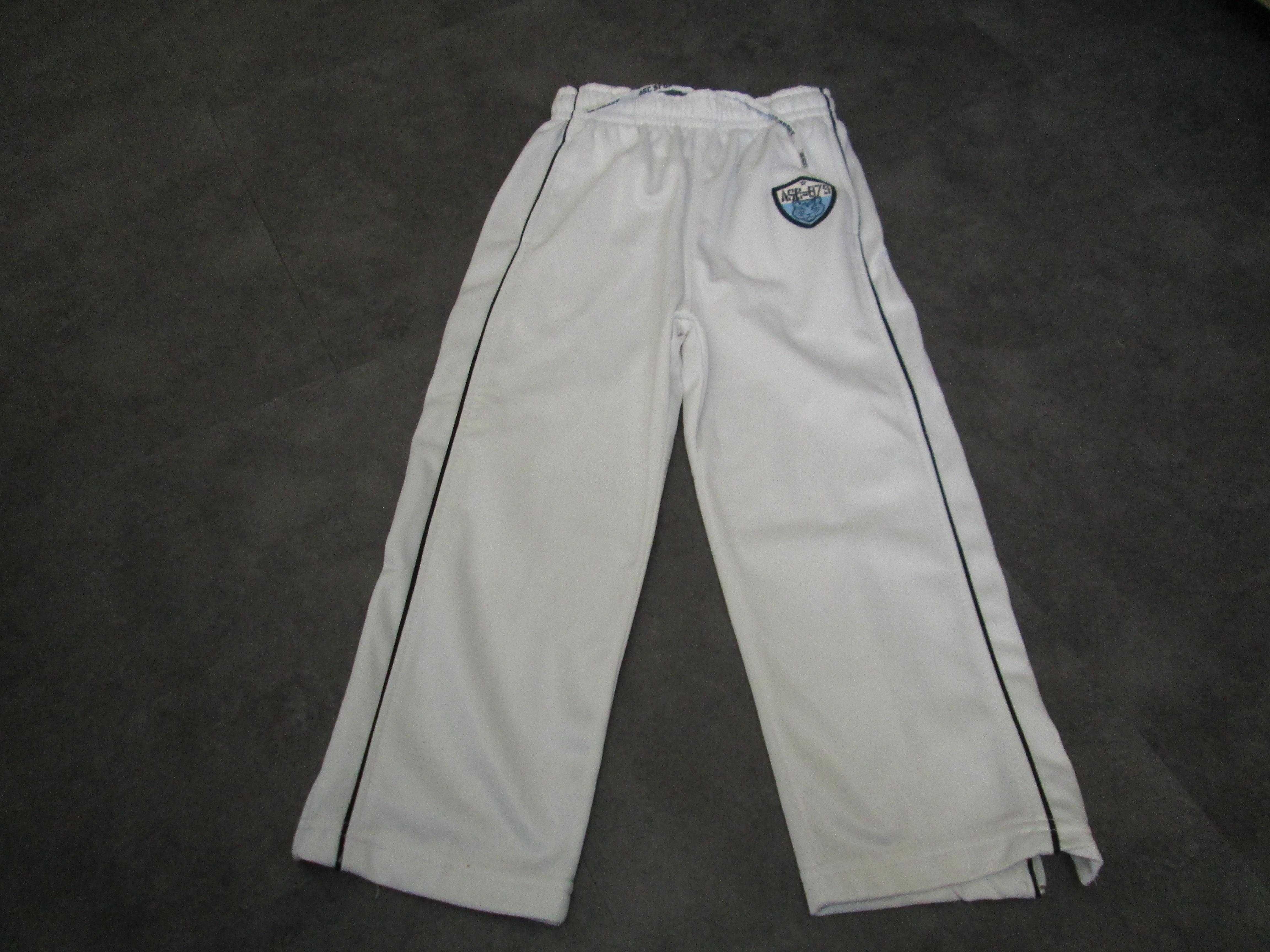 troc de troc pantalon de jogging blanc 4 ans neuf 5 noisettes image 0