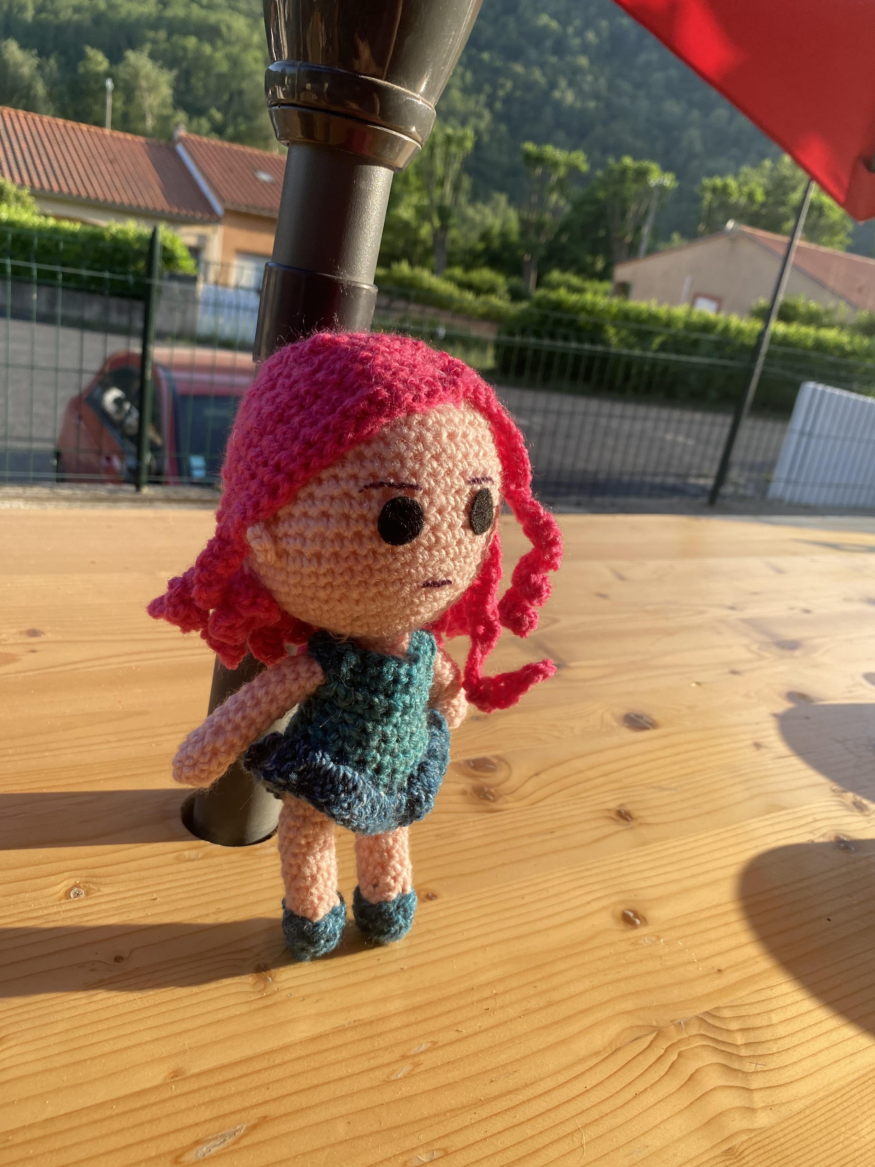 troc de troc poupée en crochet image 1