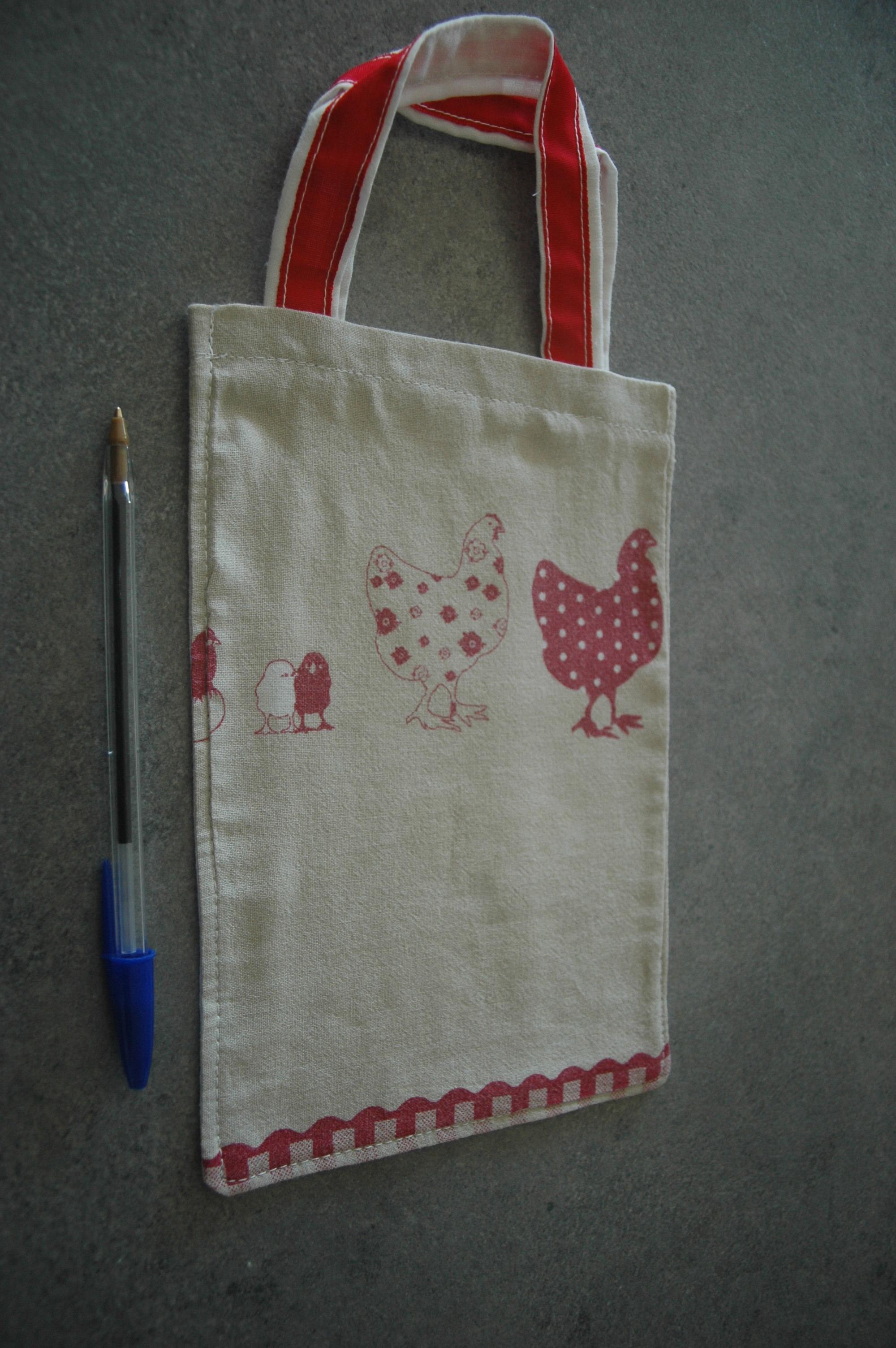 troc de troc sacs tissu cousus par mes soins image 1