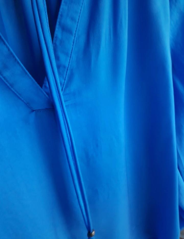 troc de troc blouse bleu taille s image 2