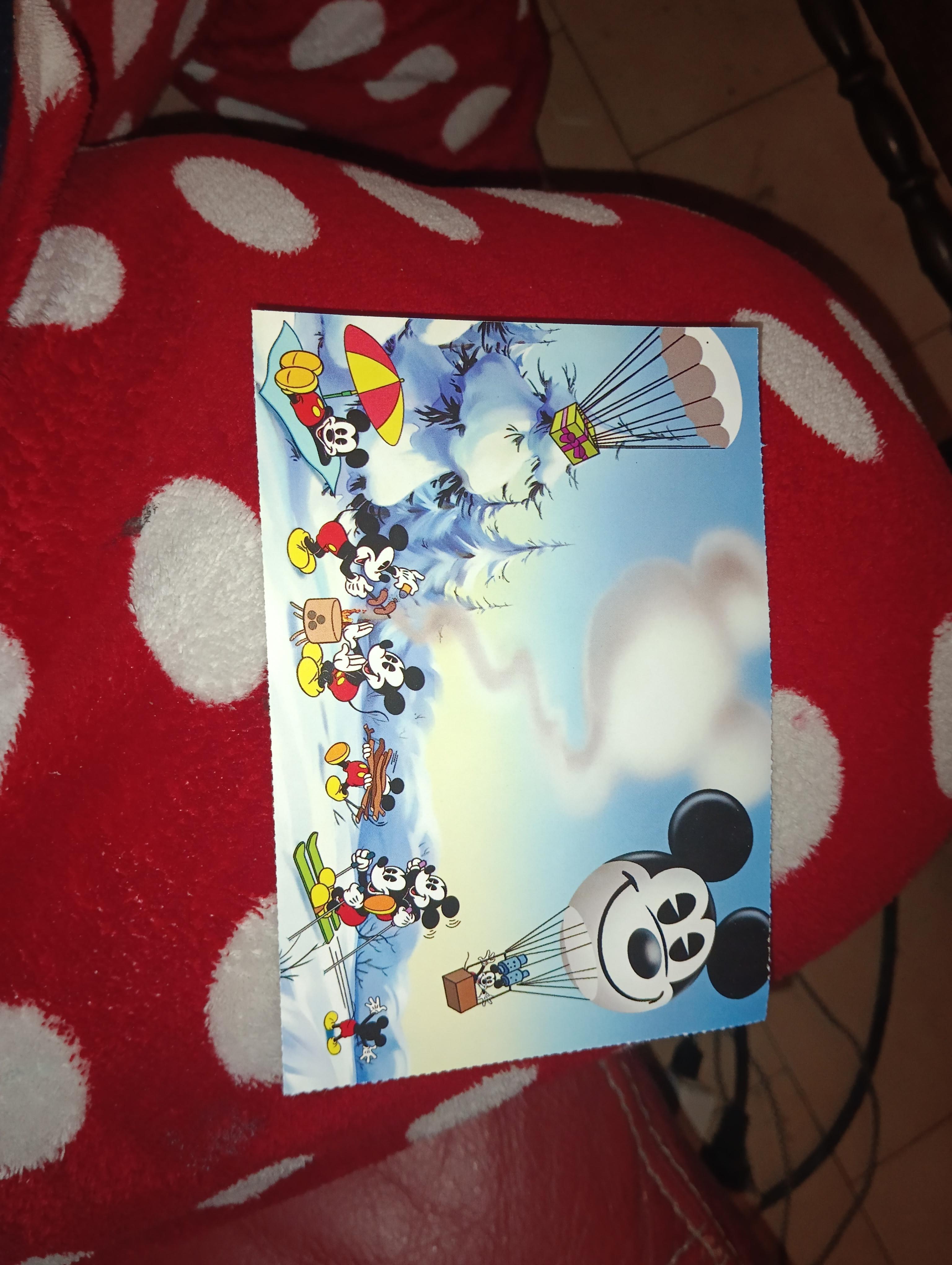 troc de troc carte postale mickey image 0