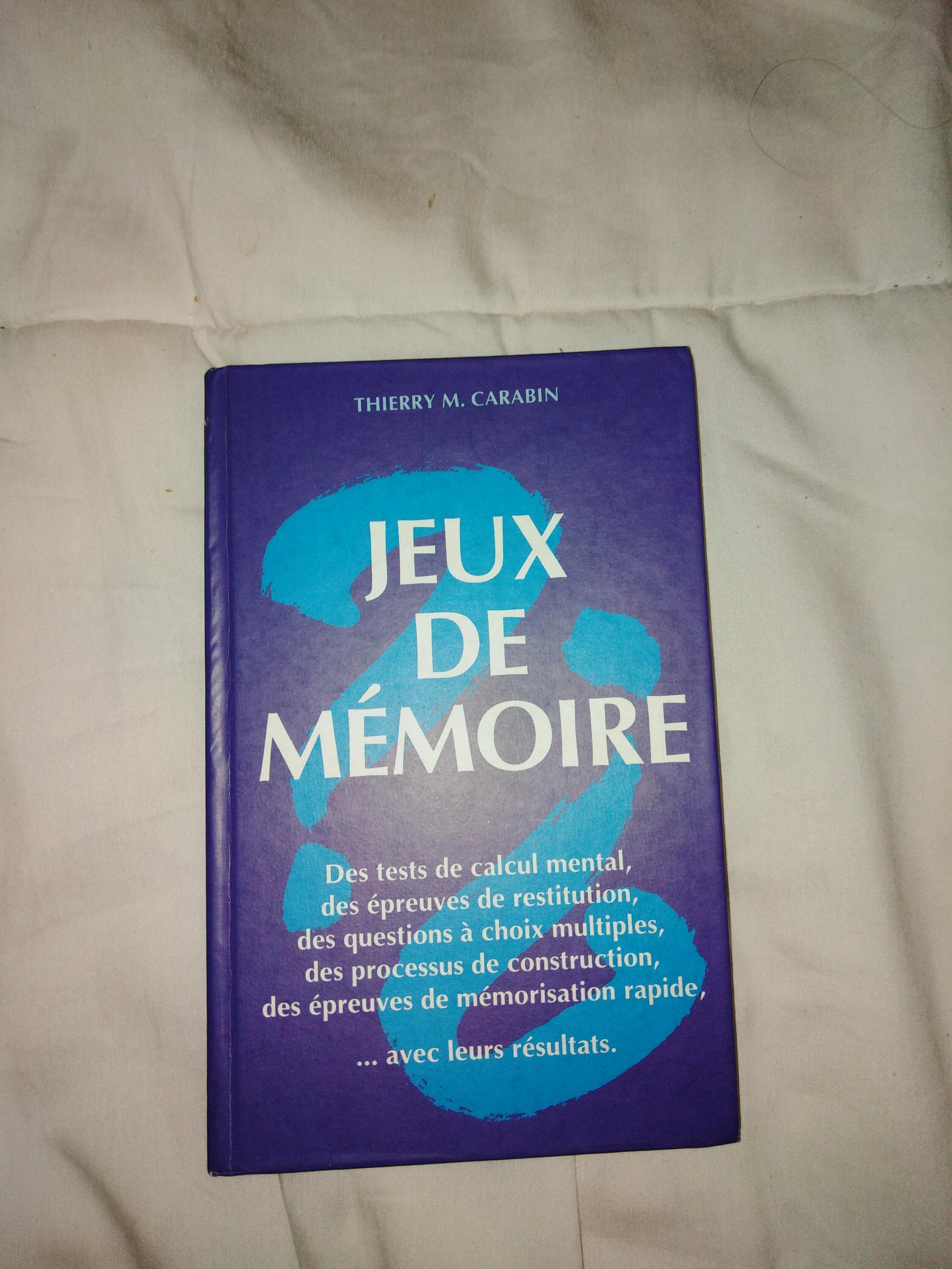 troc de troc livre jeux de memoire image 0