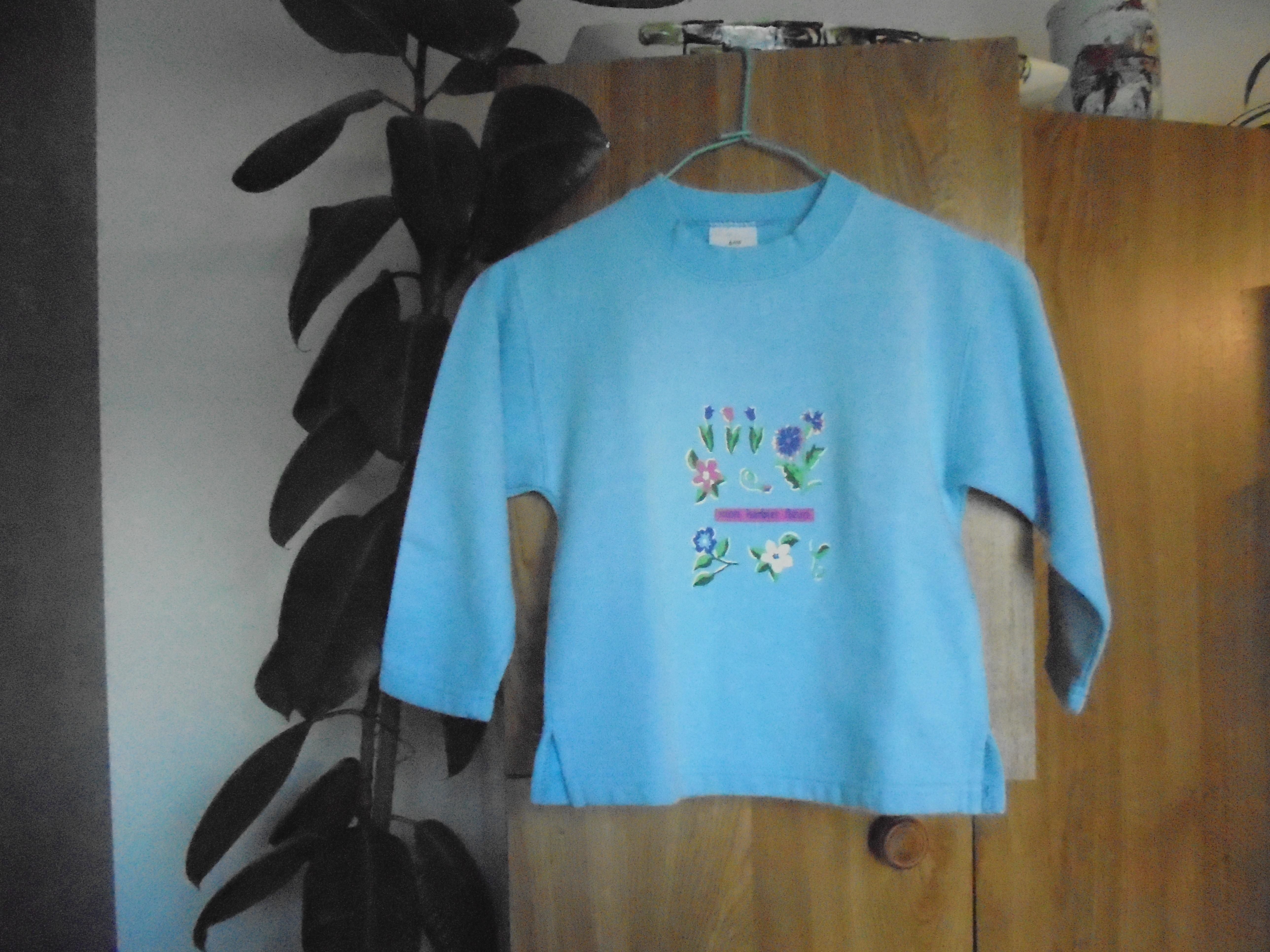 troc de troc sweat bleu ciel mon herbier 6 ans 3 noisettes image 0