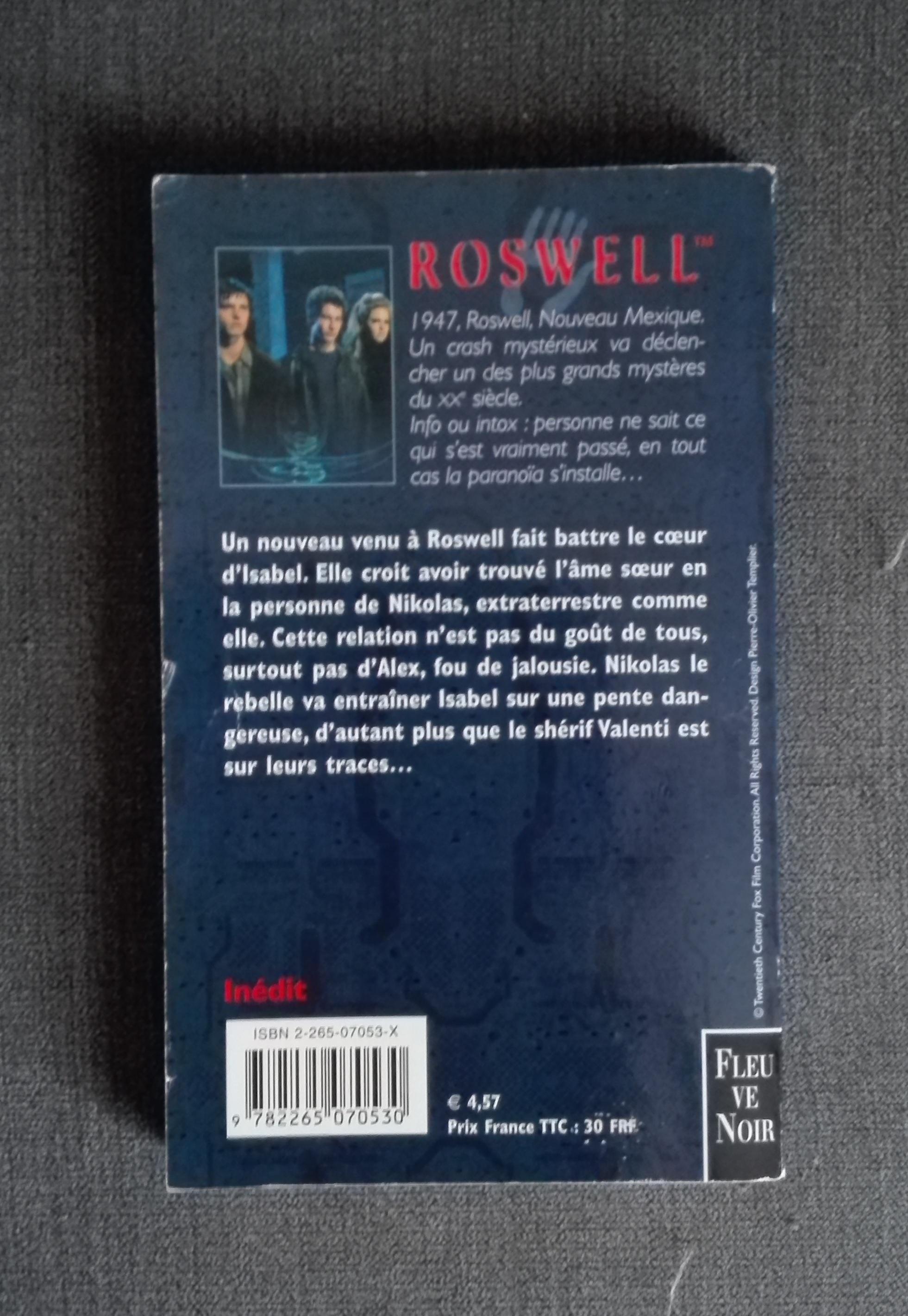 troc de troc roman - roswell tome 2 - l'intrus image 1