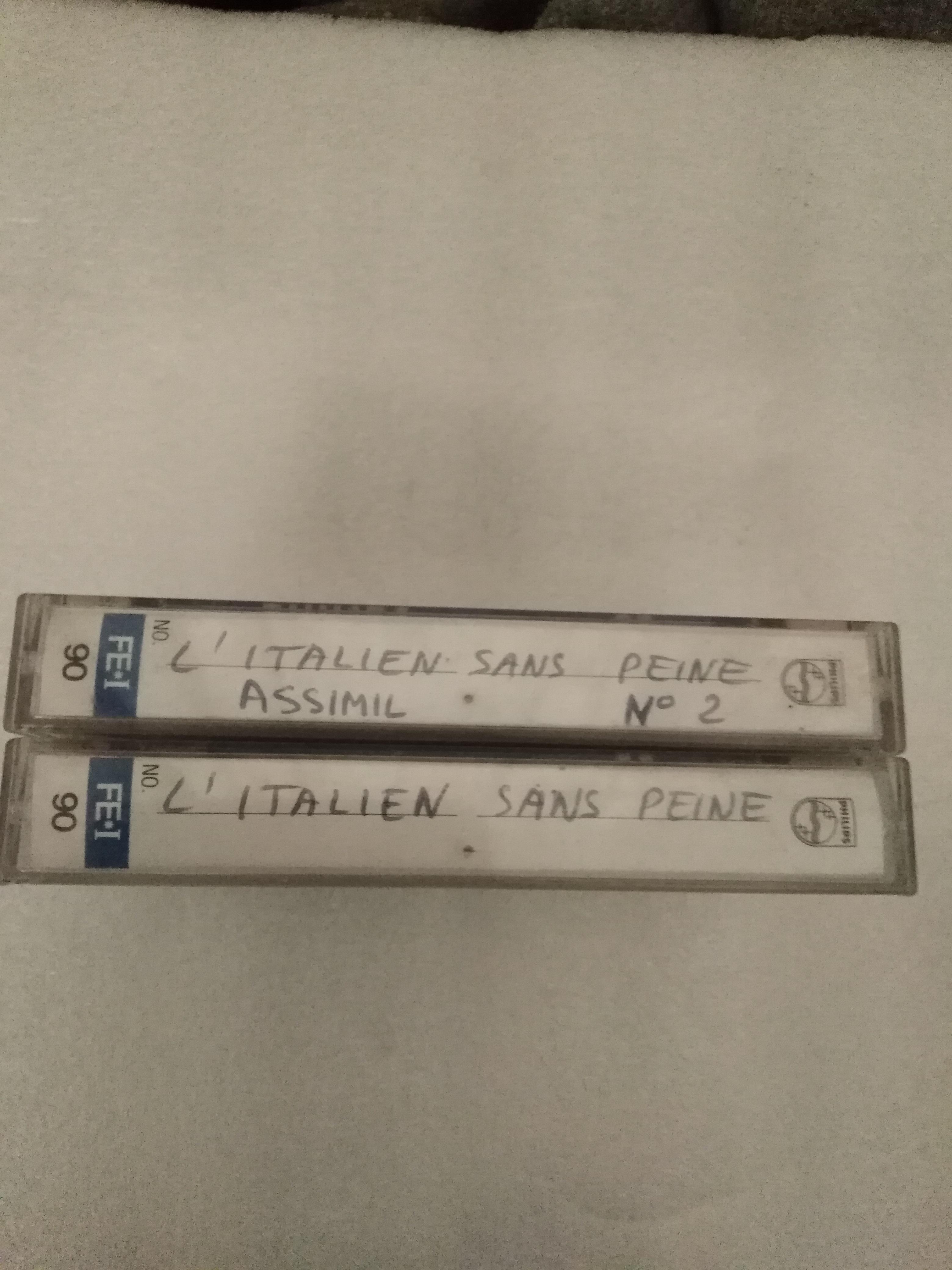 troc de troc 2 cassettes audio  italien image 0