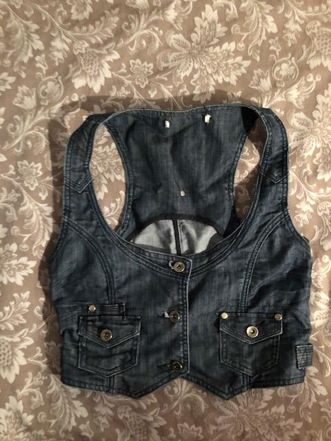 troc de troc bustier jean taille m miss softy image 0