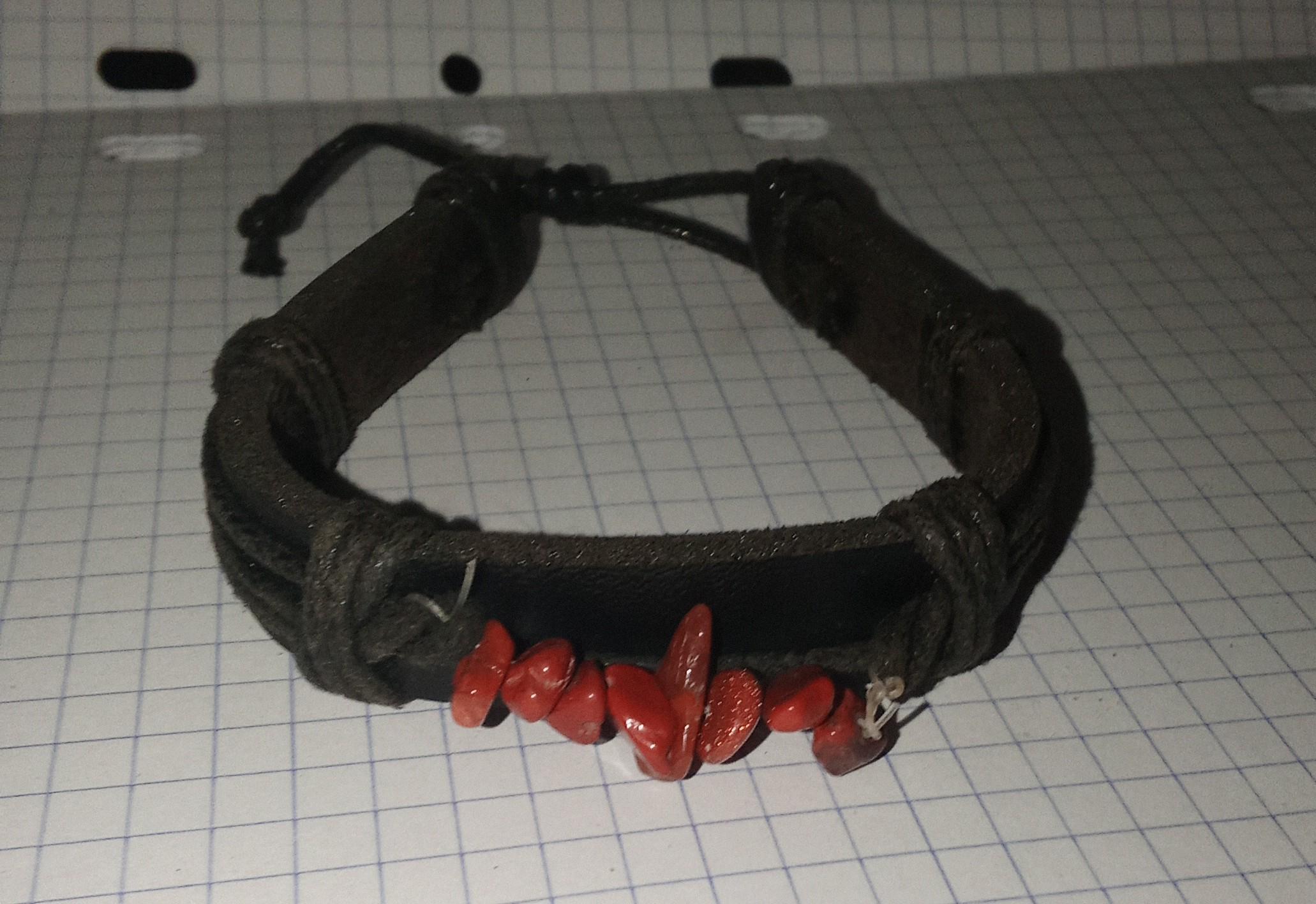 troc de troc bracelet ajustable oeil de tigre fait main réserver diverstroc image 0