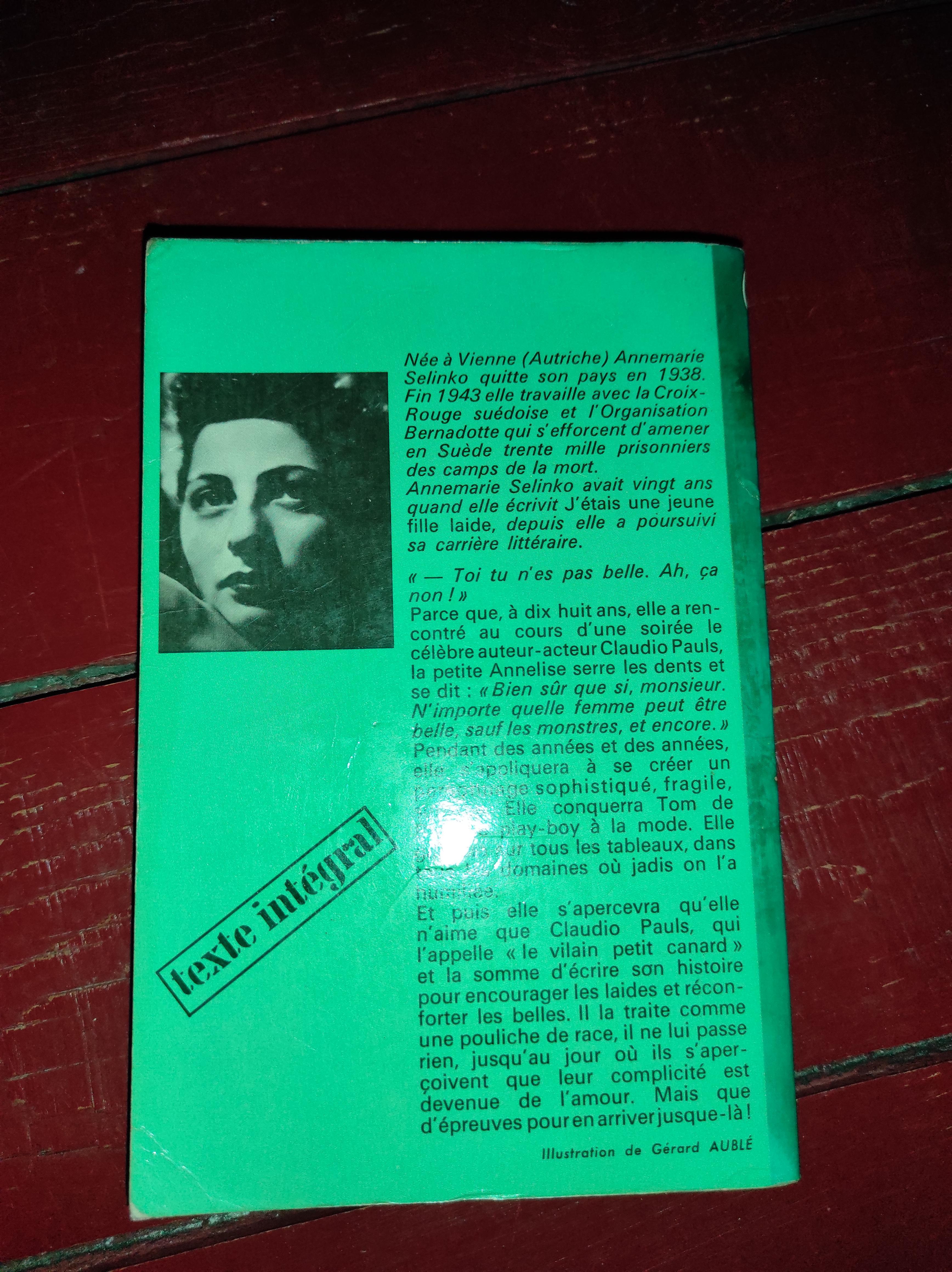 troc de troc livre j'étais une jeune fille laide image 1