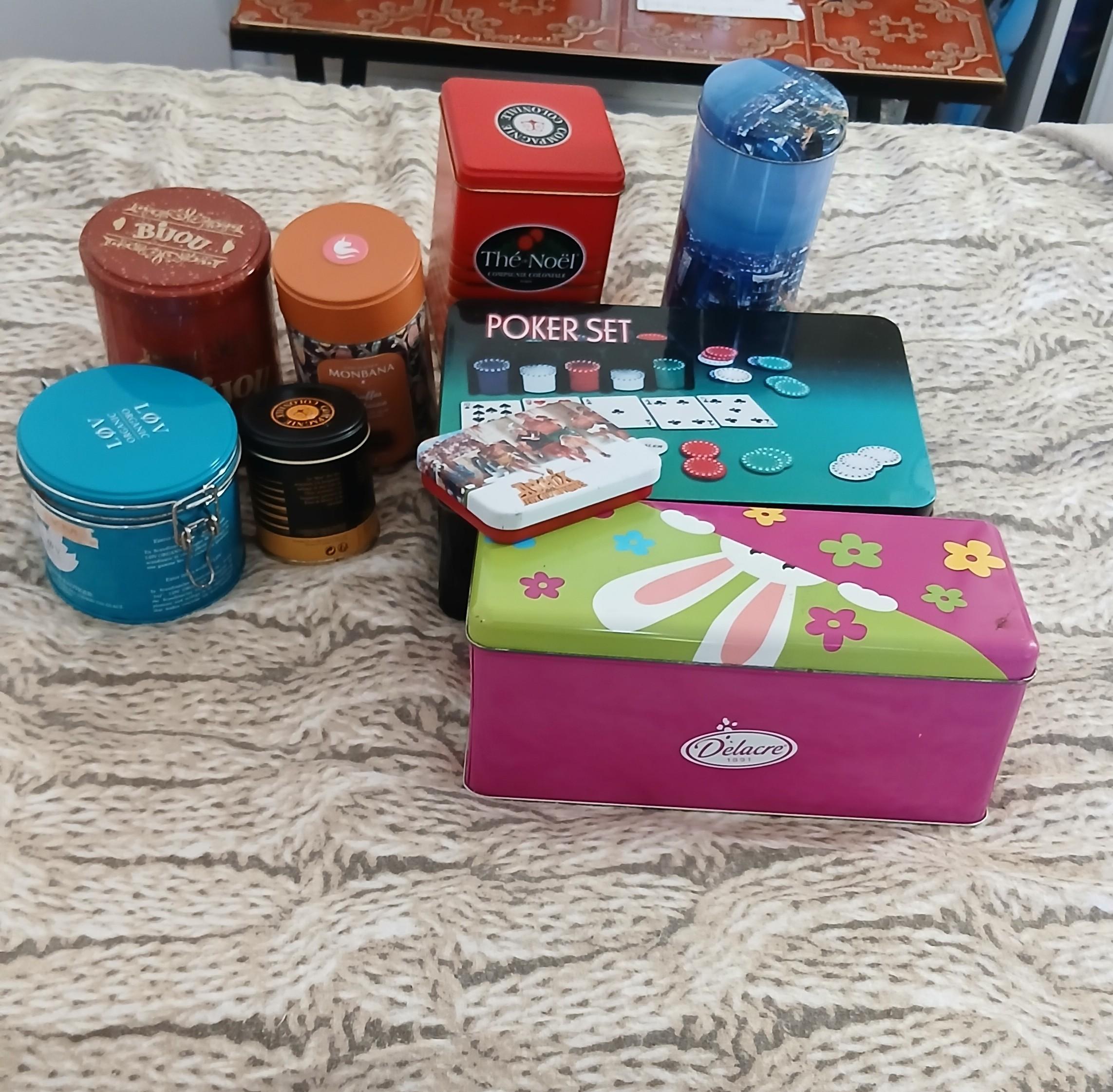 troc de troc lots de boîtes en fer image 0