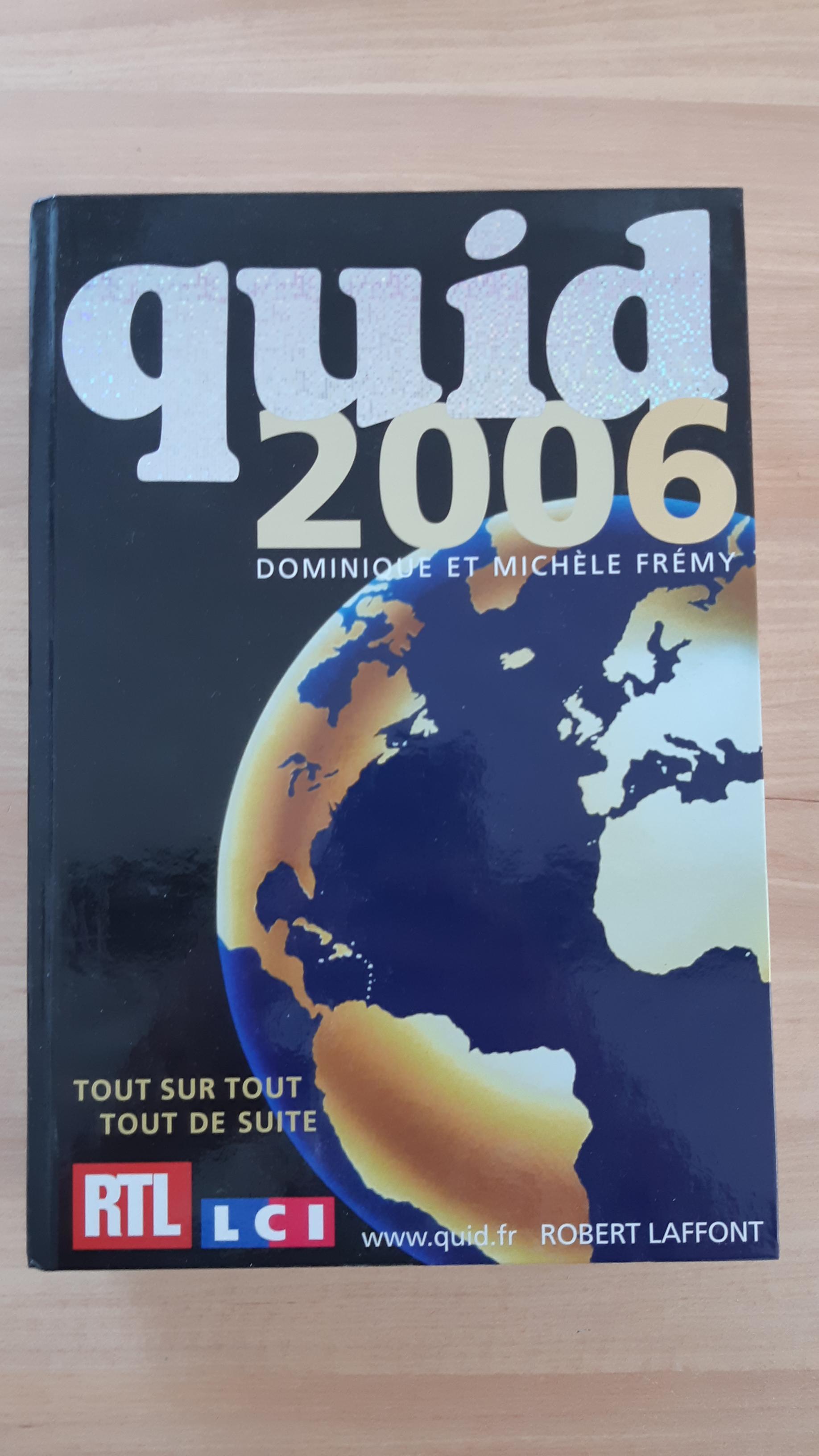 troc de troc livre quid 2006 image 0