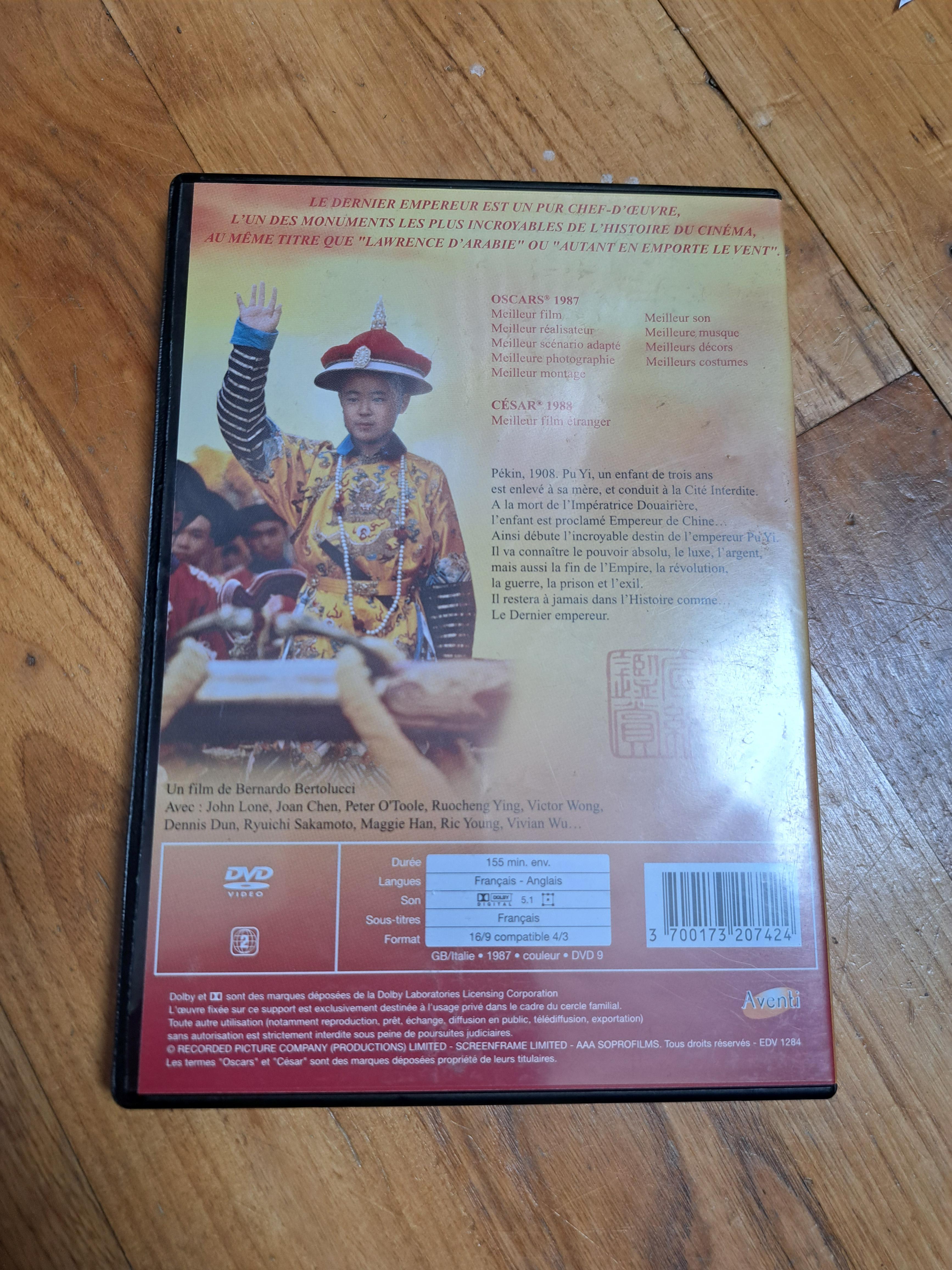 troc de troc dvd le dernier empereur image 1