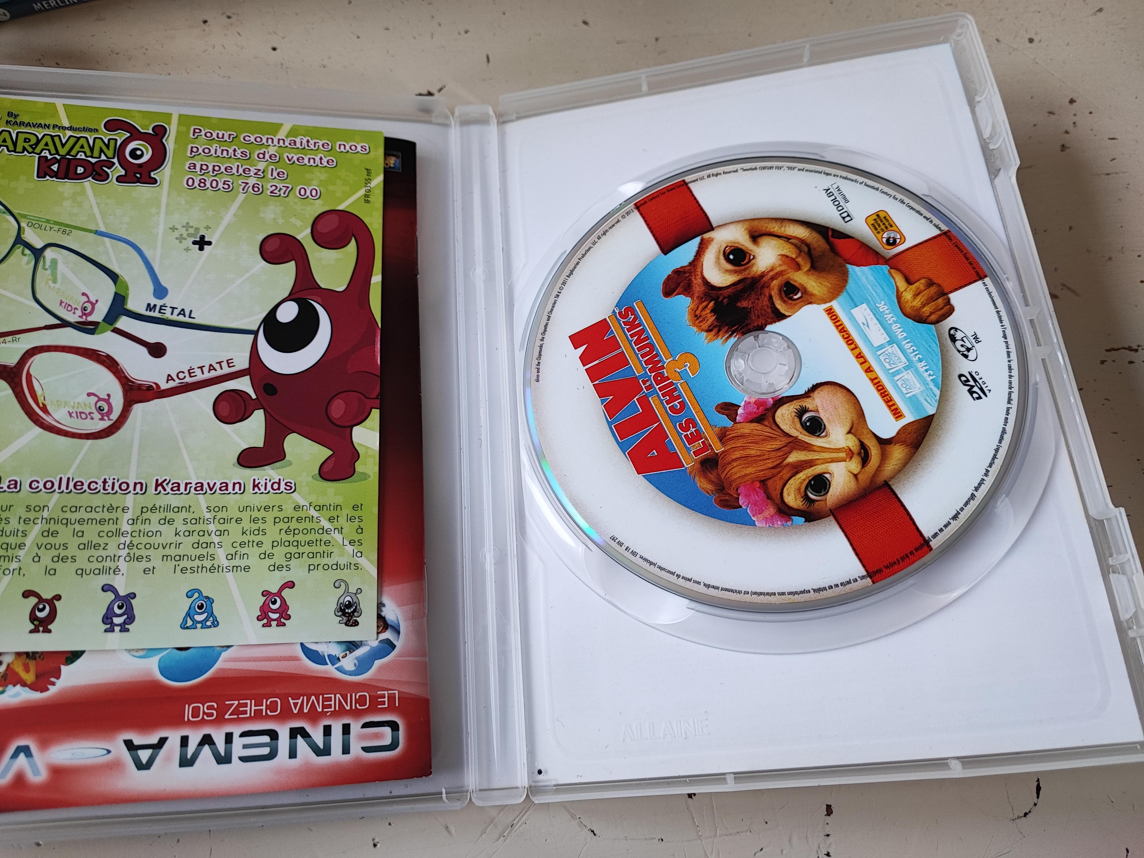 troc de troc dvd alvin et les chipmunks image 1