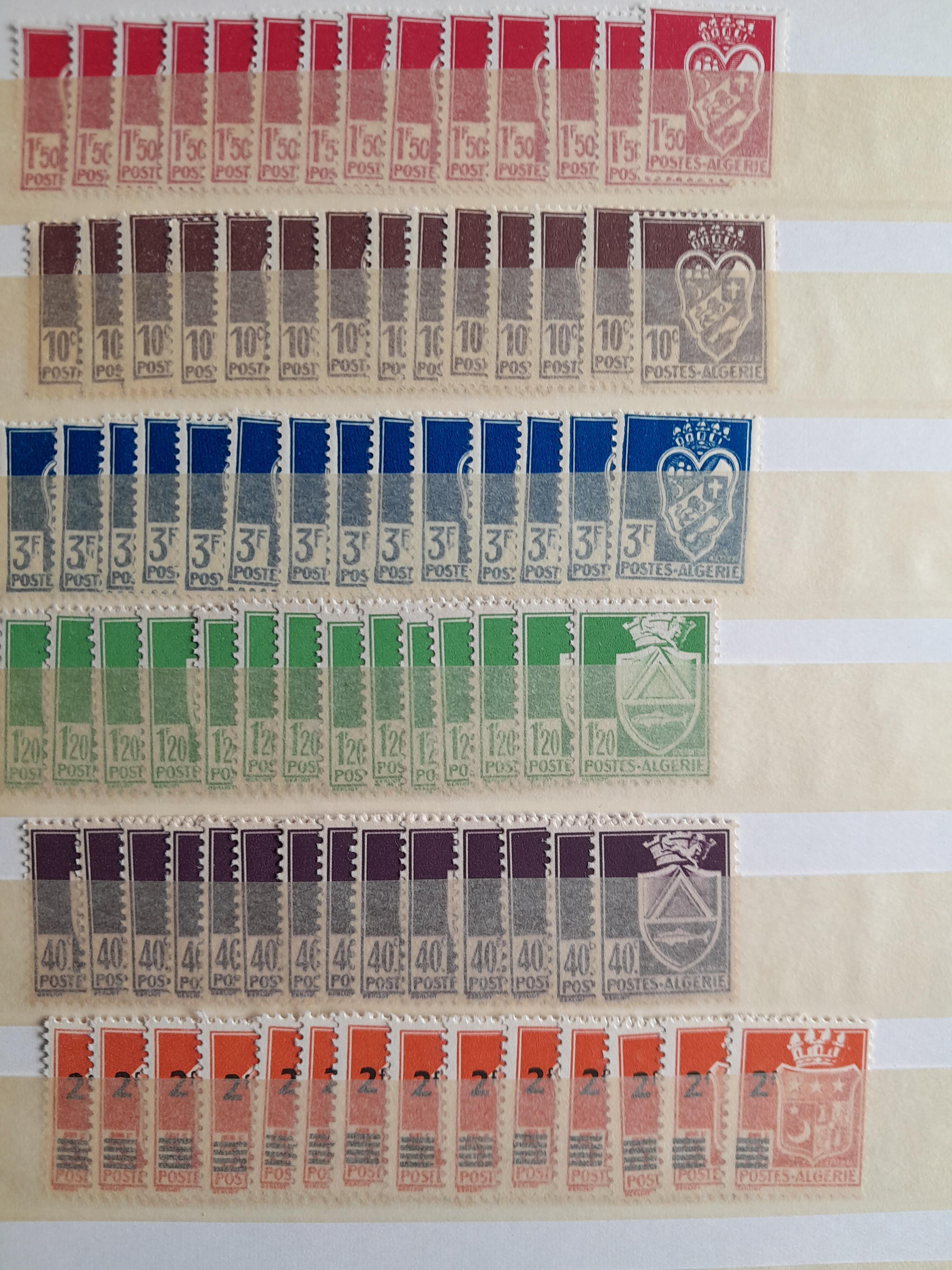 troc de troc echange timbres neufs d'algerie contre flyers uniquement image 2