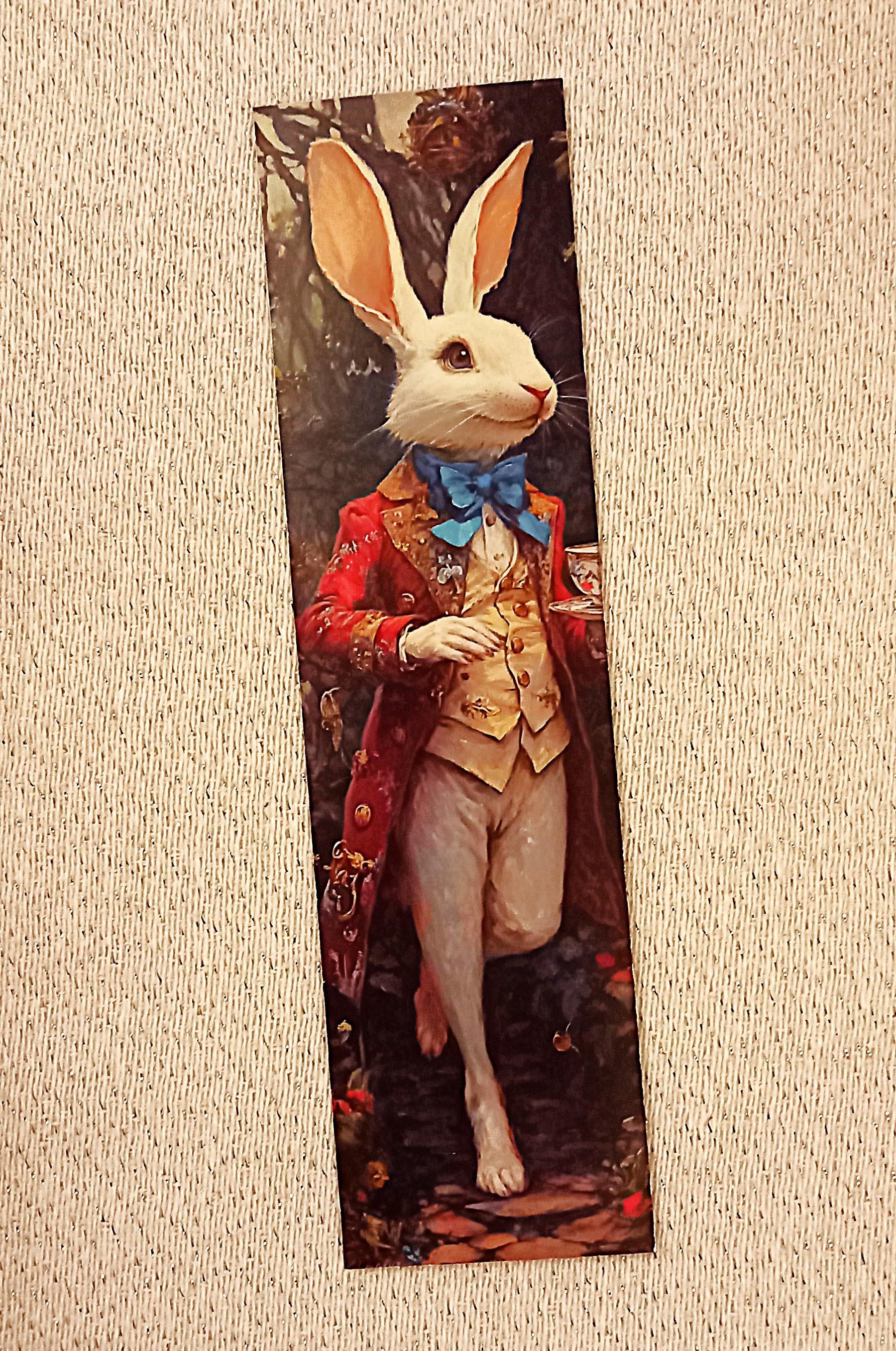 troc de troc marque-page "lapin chic". image 0