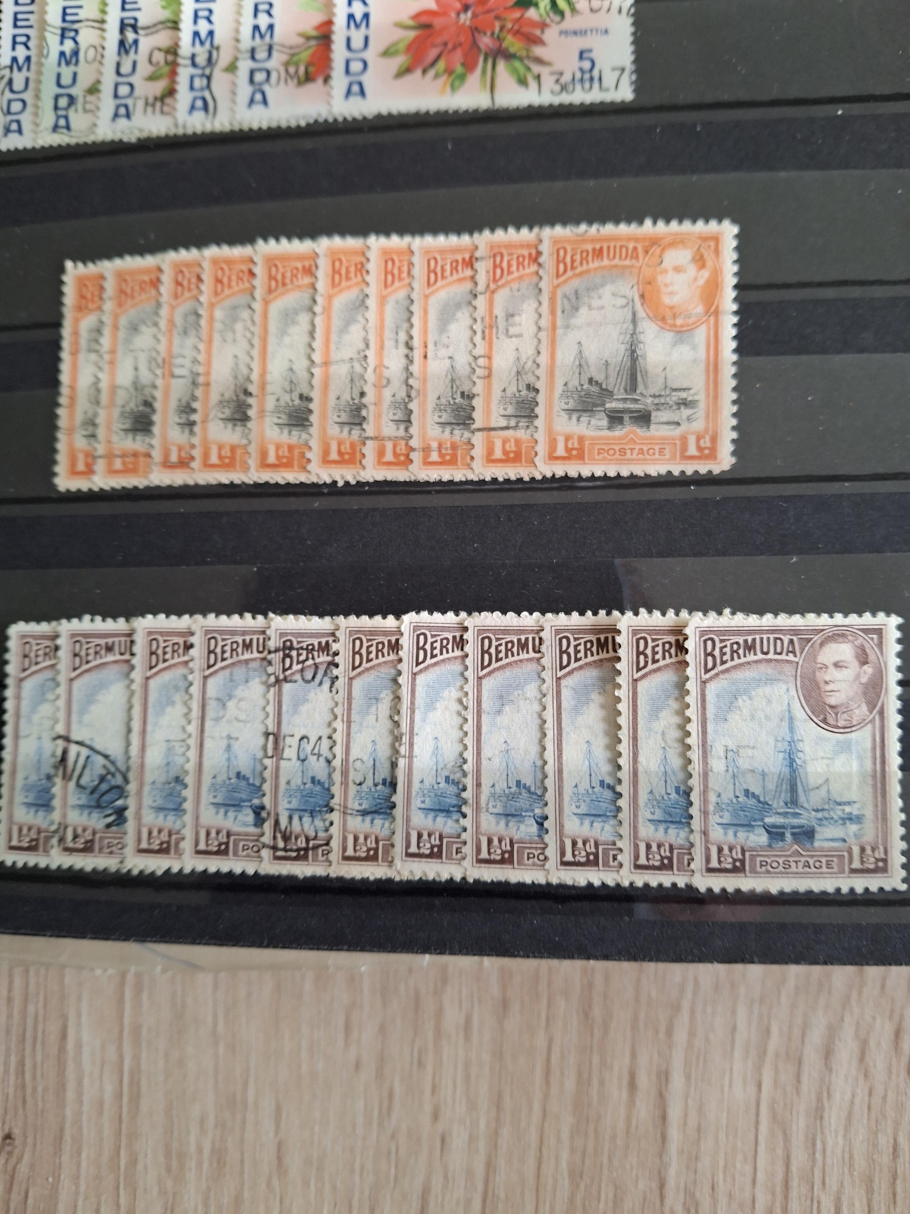 troc de troc echange timbres des bermudes bermuda contre flyer uniquement image 2