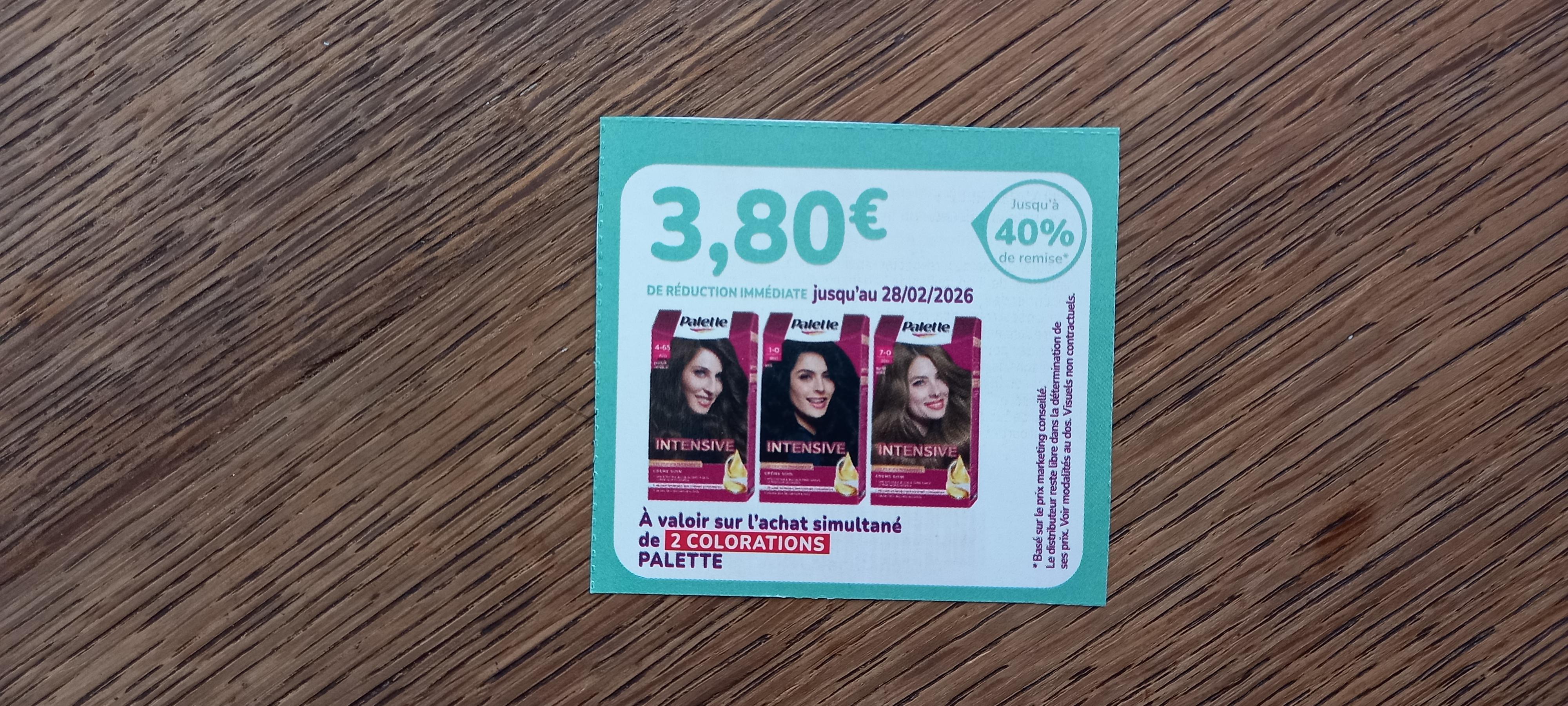 troc de troc bon de réduction palette. image 0
