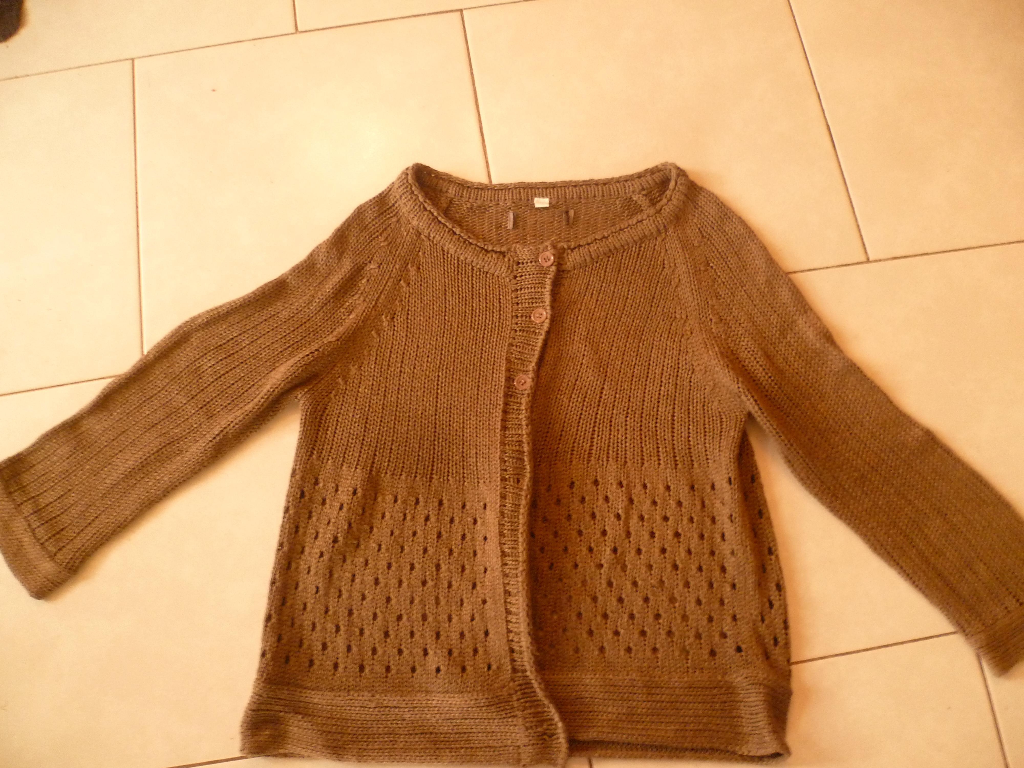 troc de troc gilet marron image 0