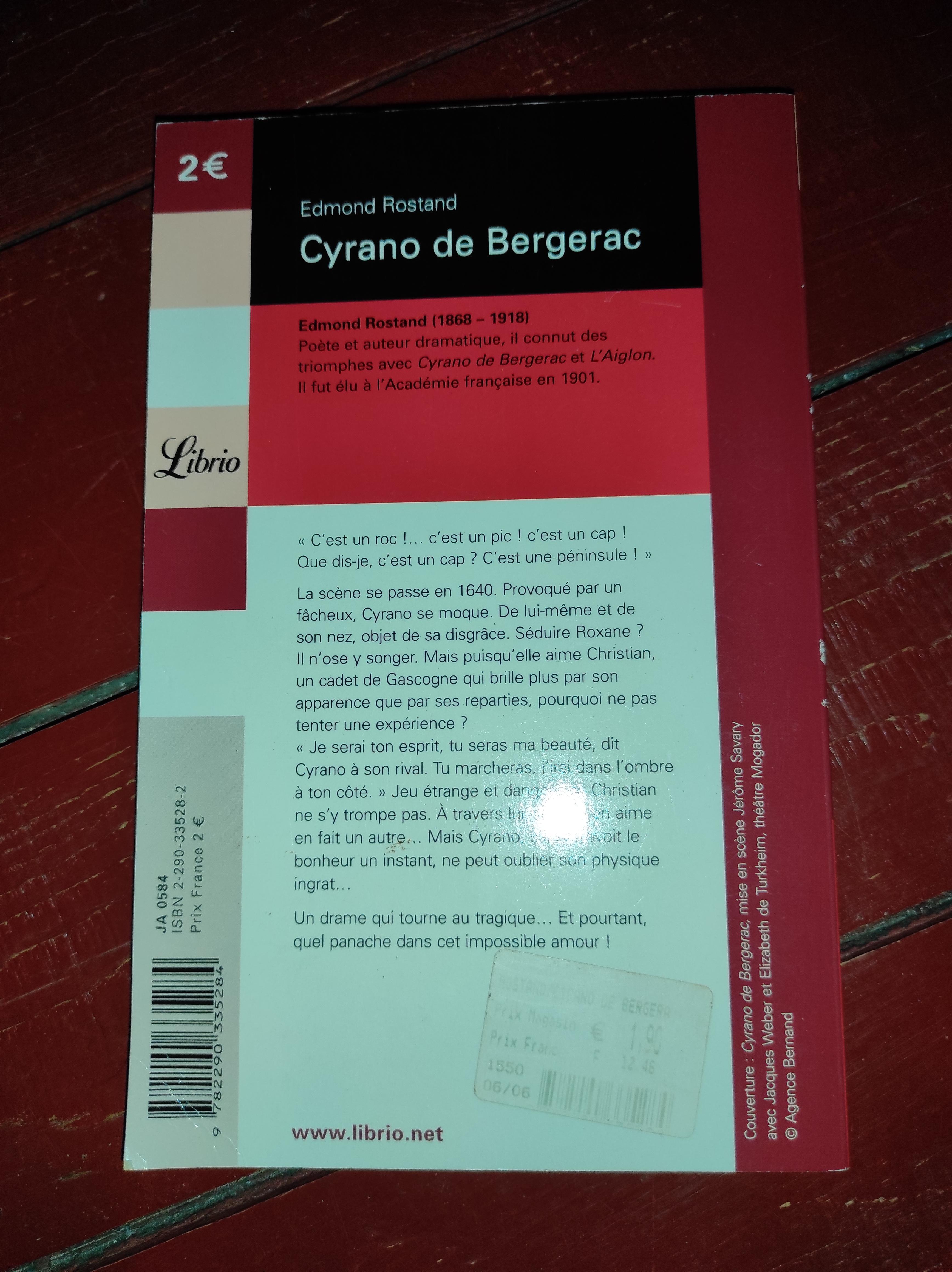 troc de troc livre cyrano de bergerac image 1