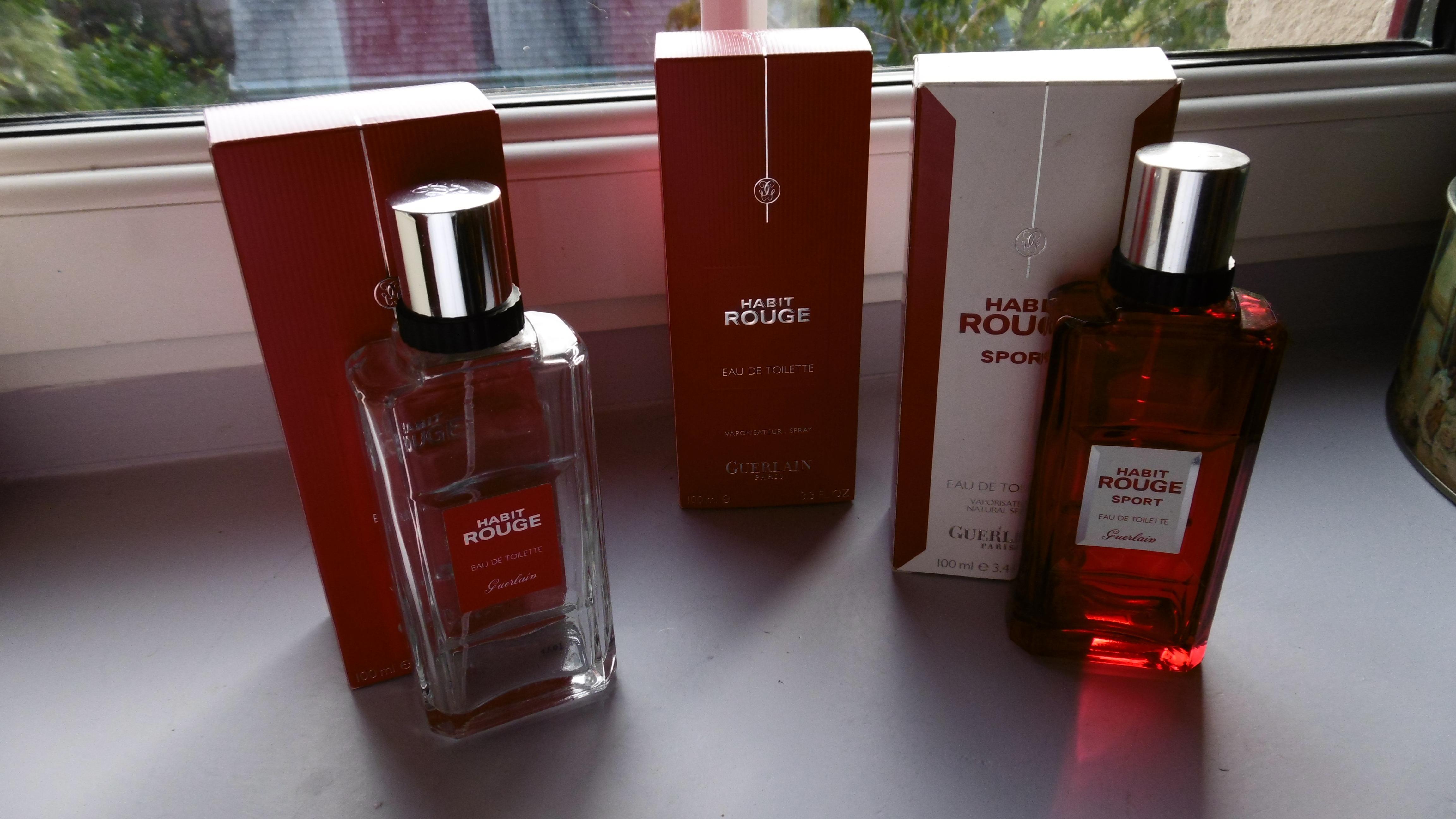troc de troc flacons vides habit rouge guerlain image 0