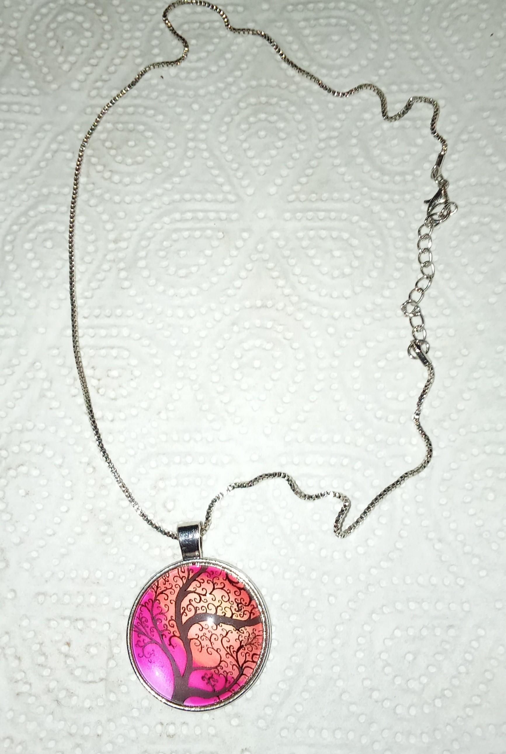 troc de troc collier arbre de vie neuf ( chaîne 46 cm) image 0