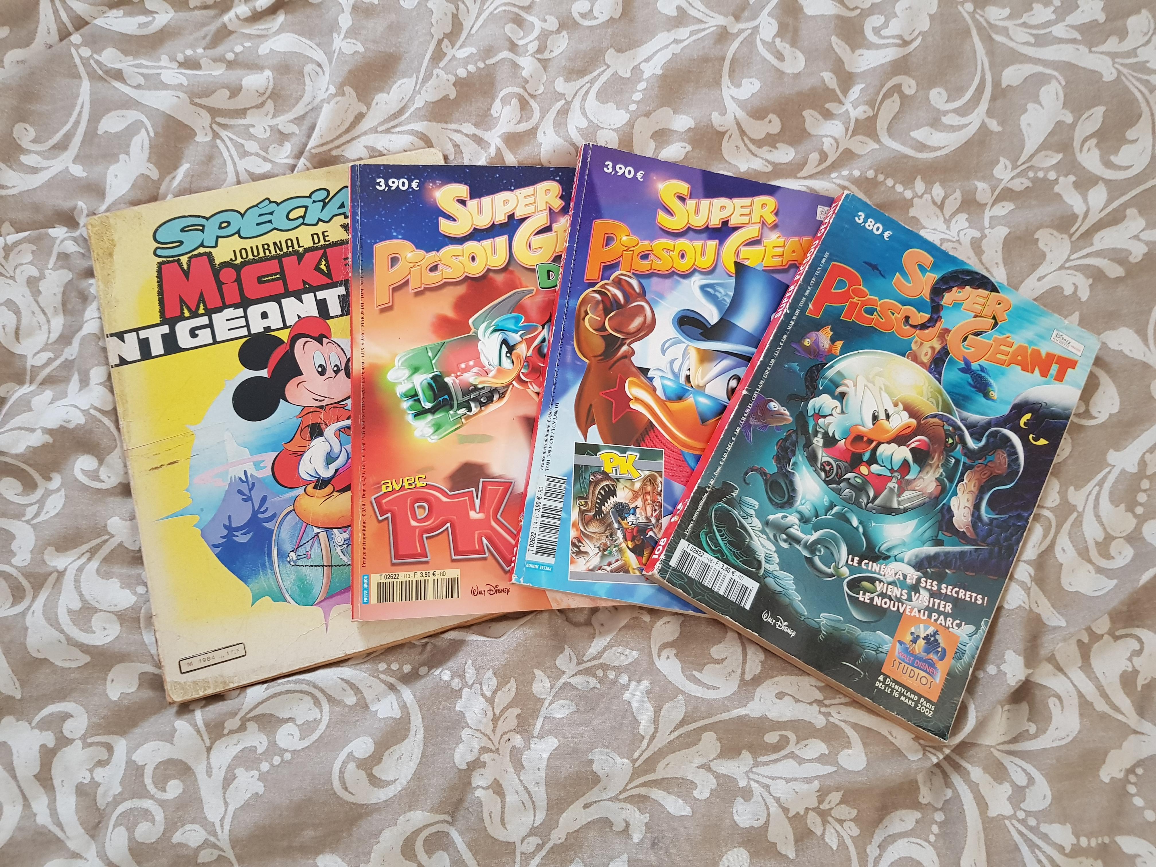 troc de troc lot magazines mickey et picsous image 0