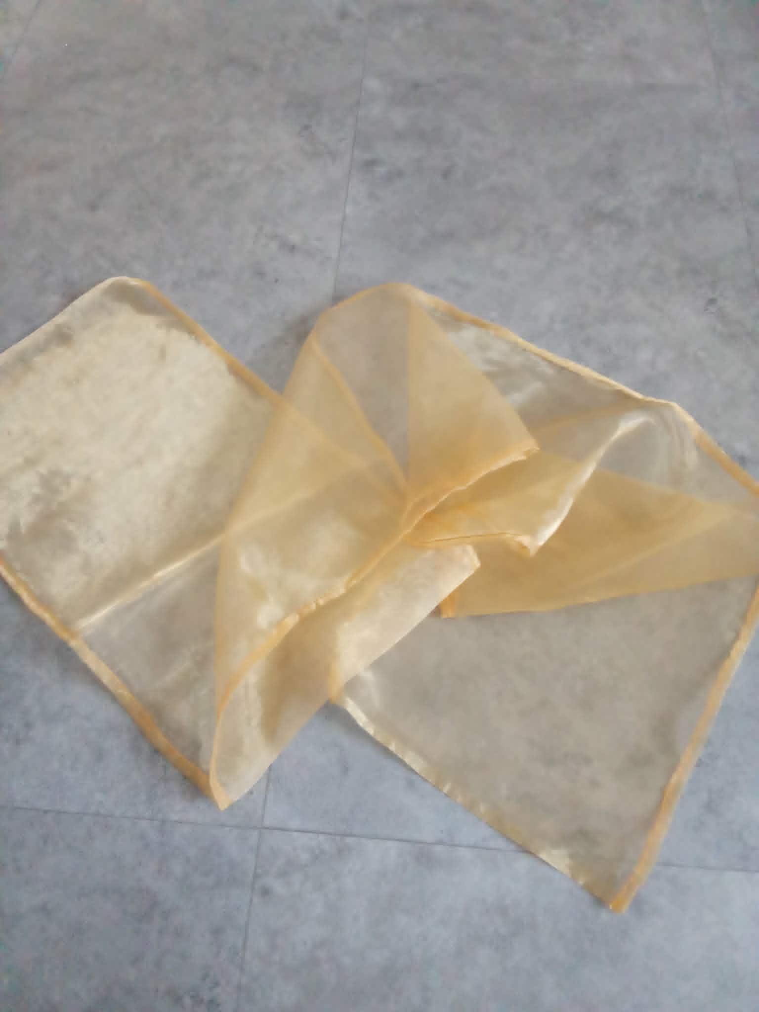 troc de troc chemin de table organza 1,48 de long image 0