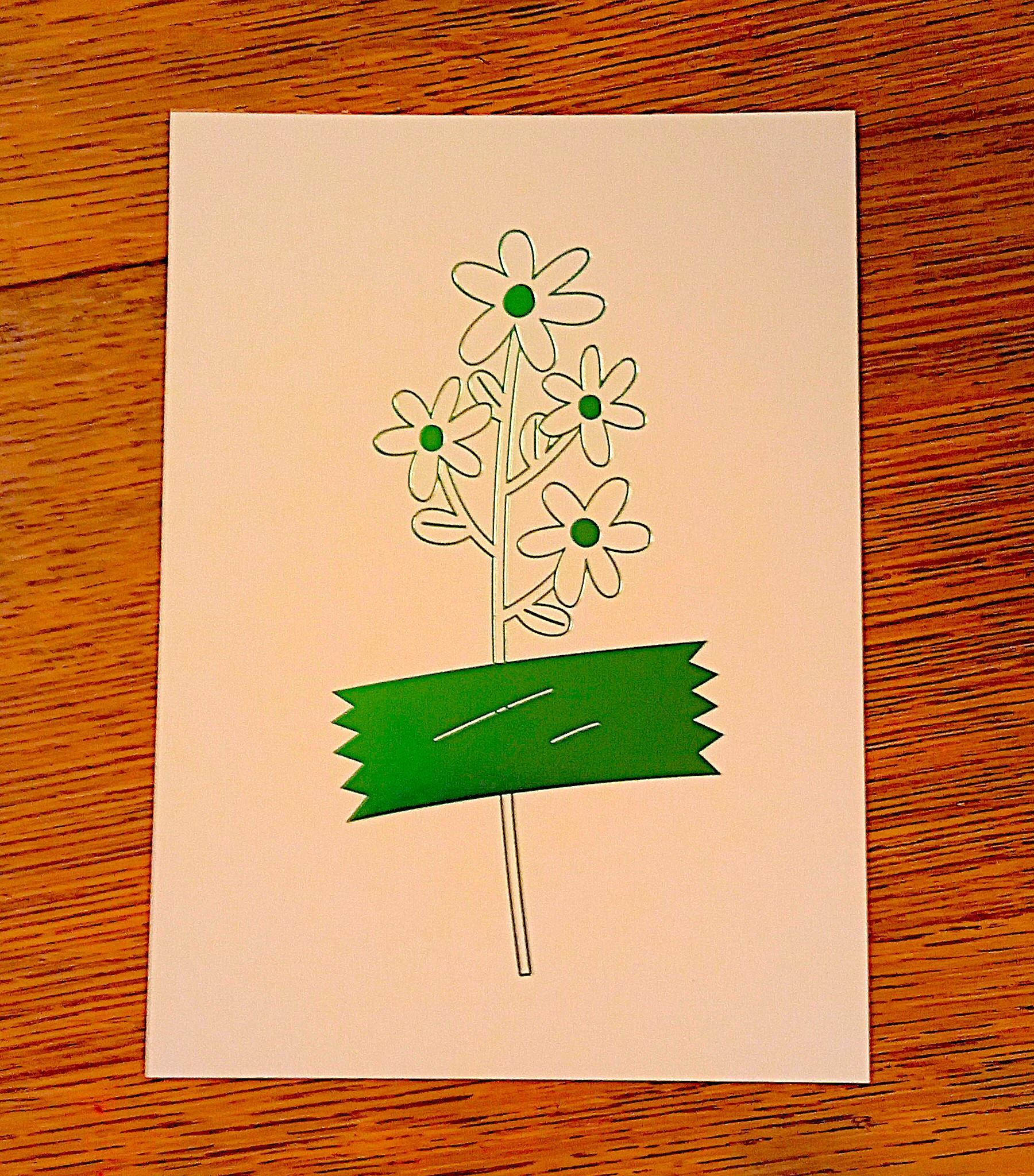 troc de troc carte postale "les marguerites". image 0