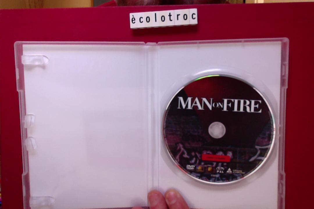 troc de troc port compris - dvd man on fire - comme neuf - sans boitier image 2