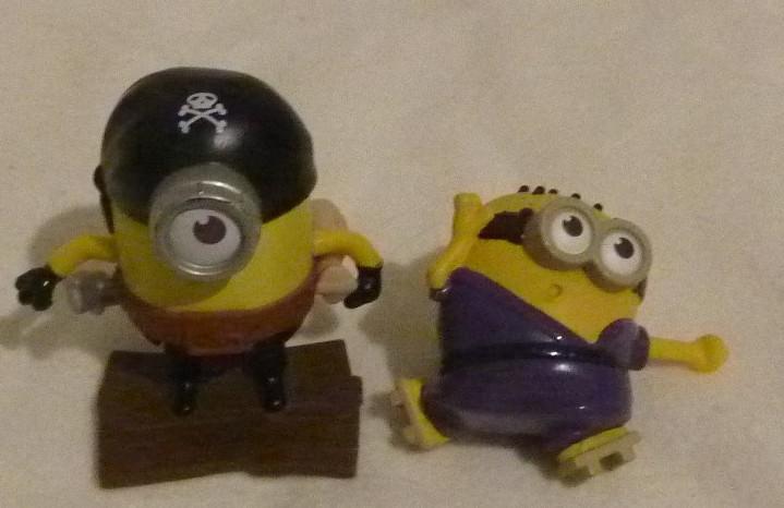 troc de troc 2 figurines les minions mcdonalds en plastique image 0