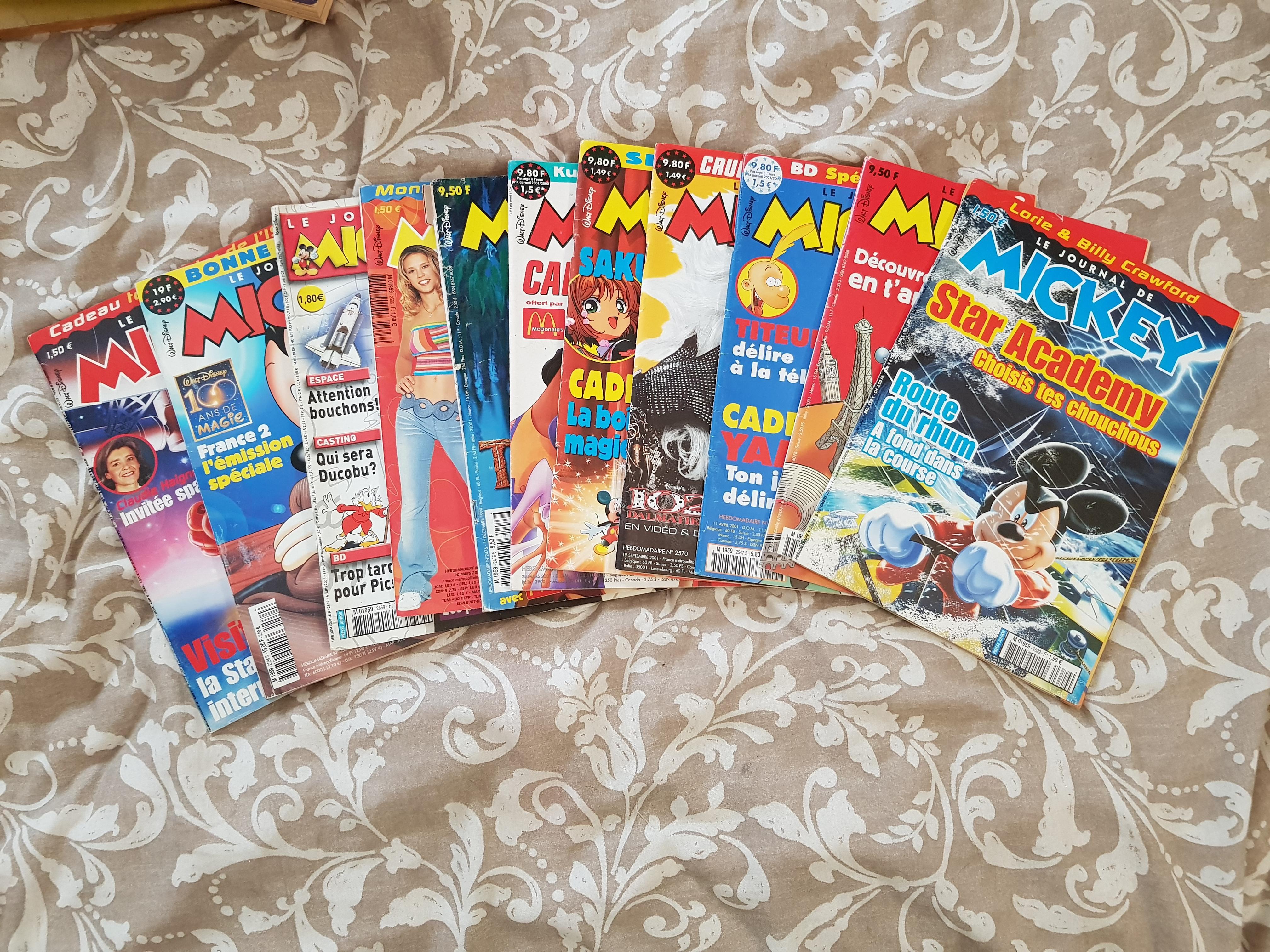troc de troc lot magazines mickey et picsous image 2